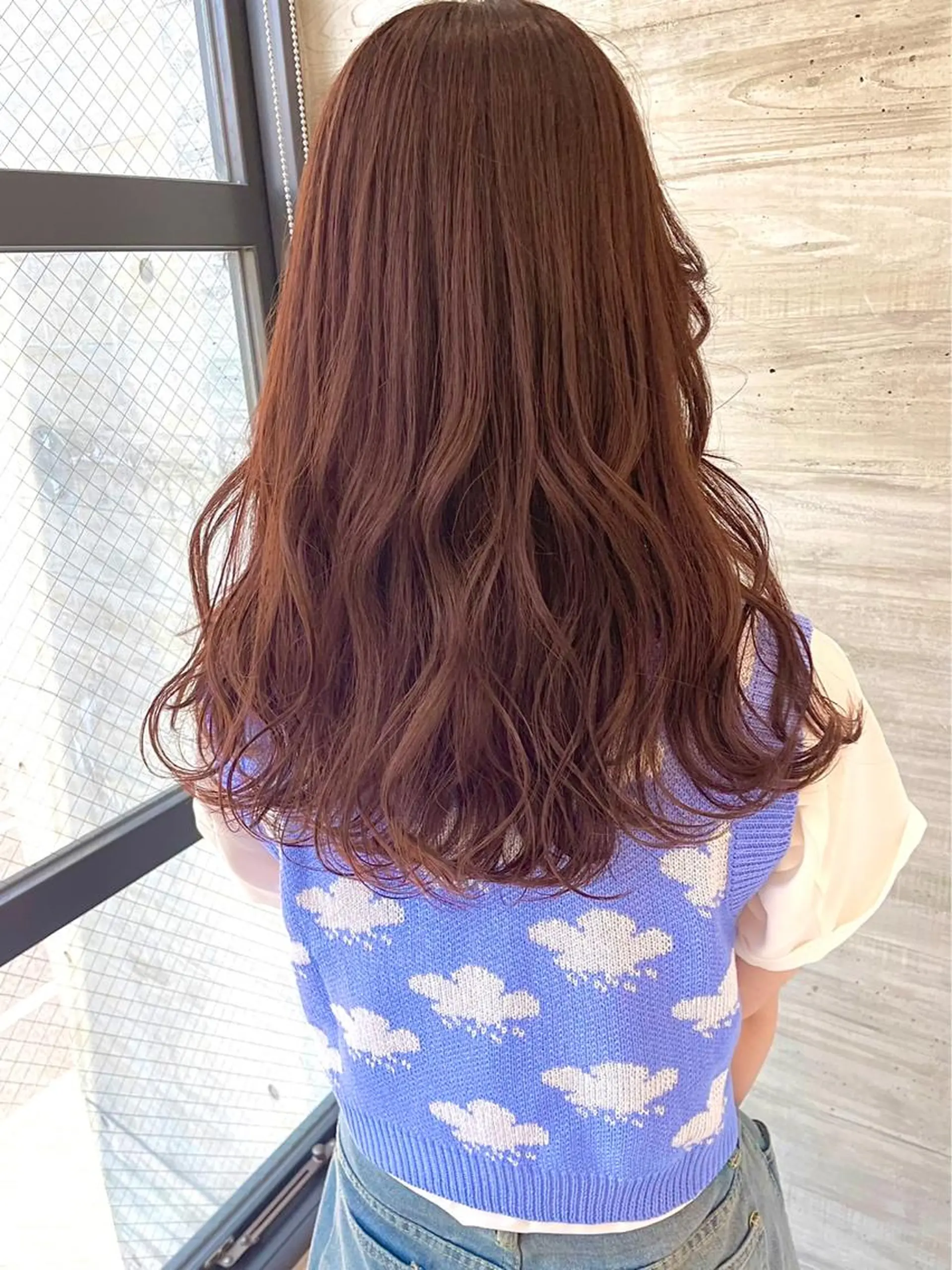 ロング ParveMix 佐々木梨紗🤍のヘアスタイル