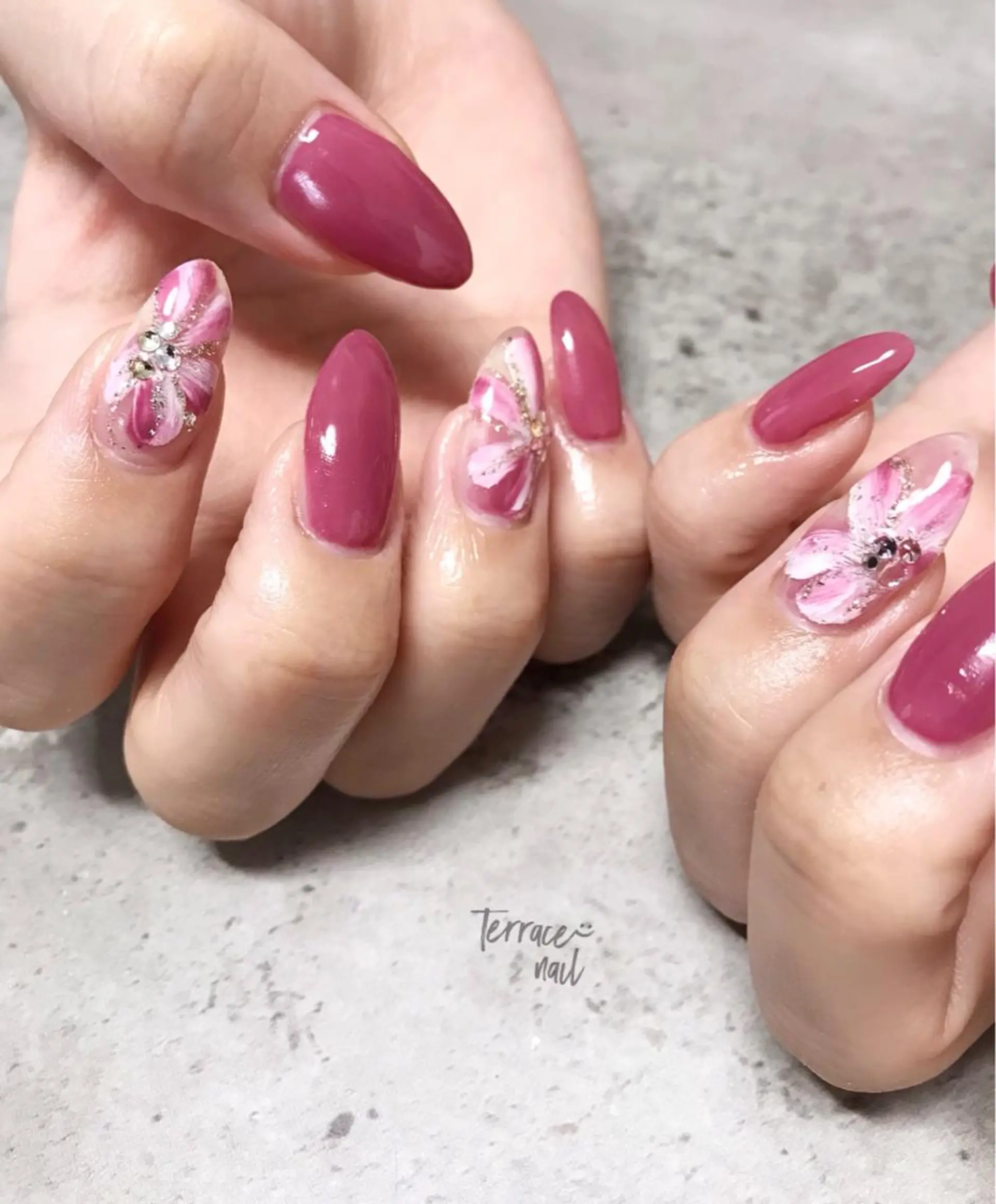 ネイル ハンドネイル KAMINO CHIKAのネイルデザイン