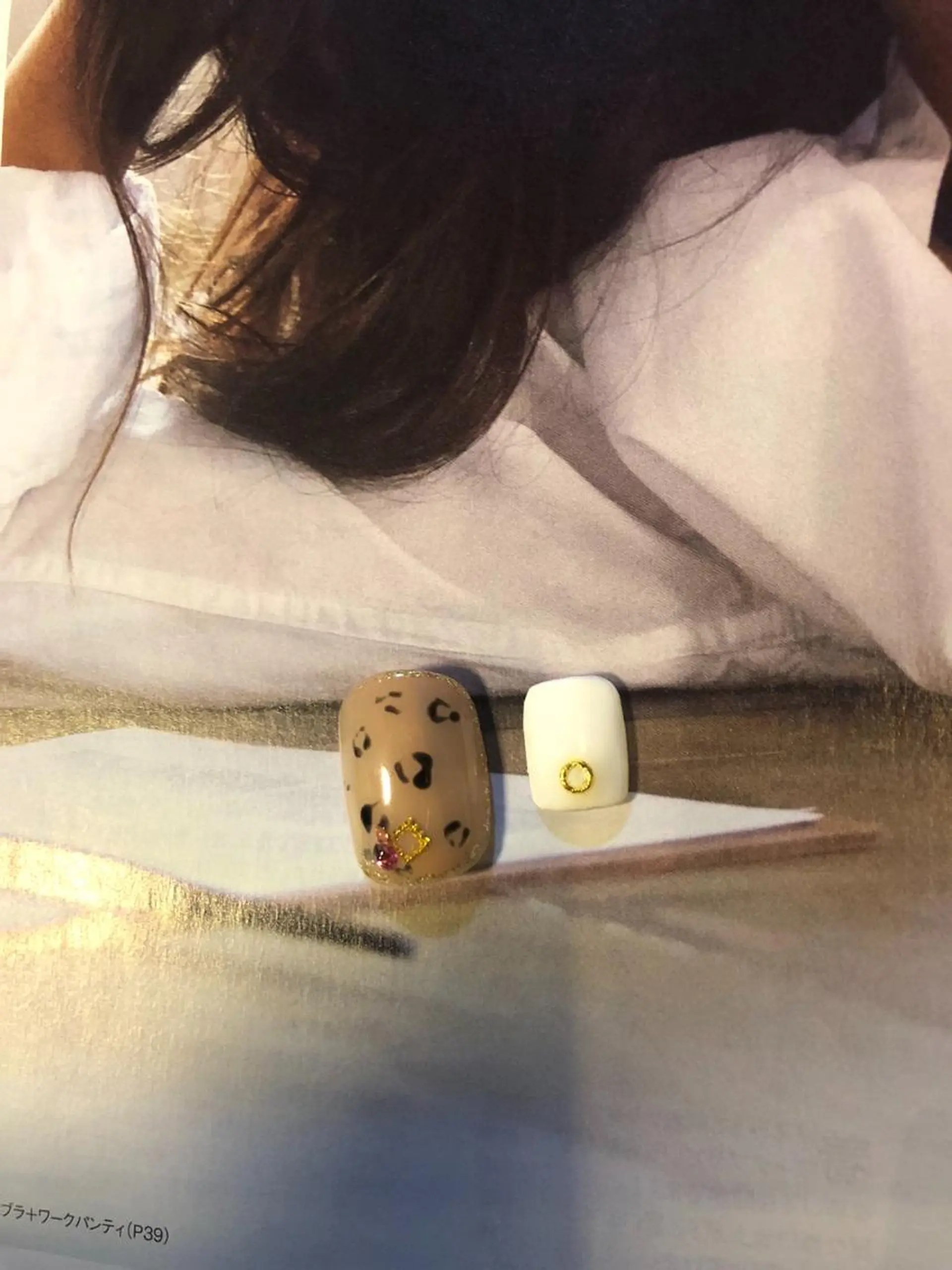 ネイル アニマル柄 フットネイル gui amichantoco所属・gui amichanのネイルデザイン