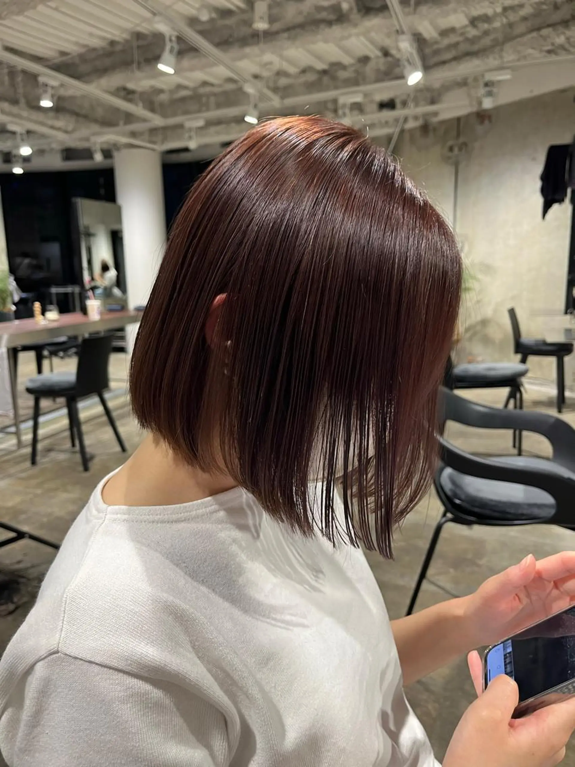 ミディアム カラー AIKA /大阪美容室のヘアスタイル