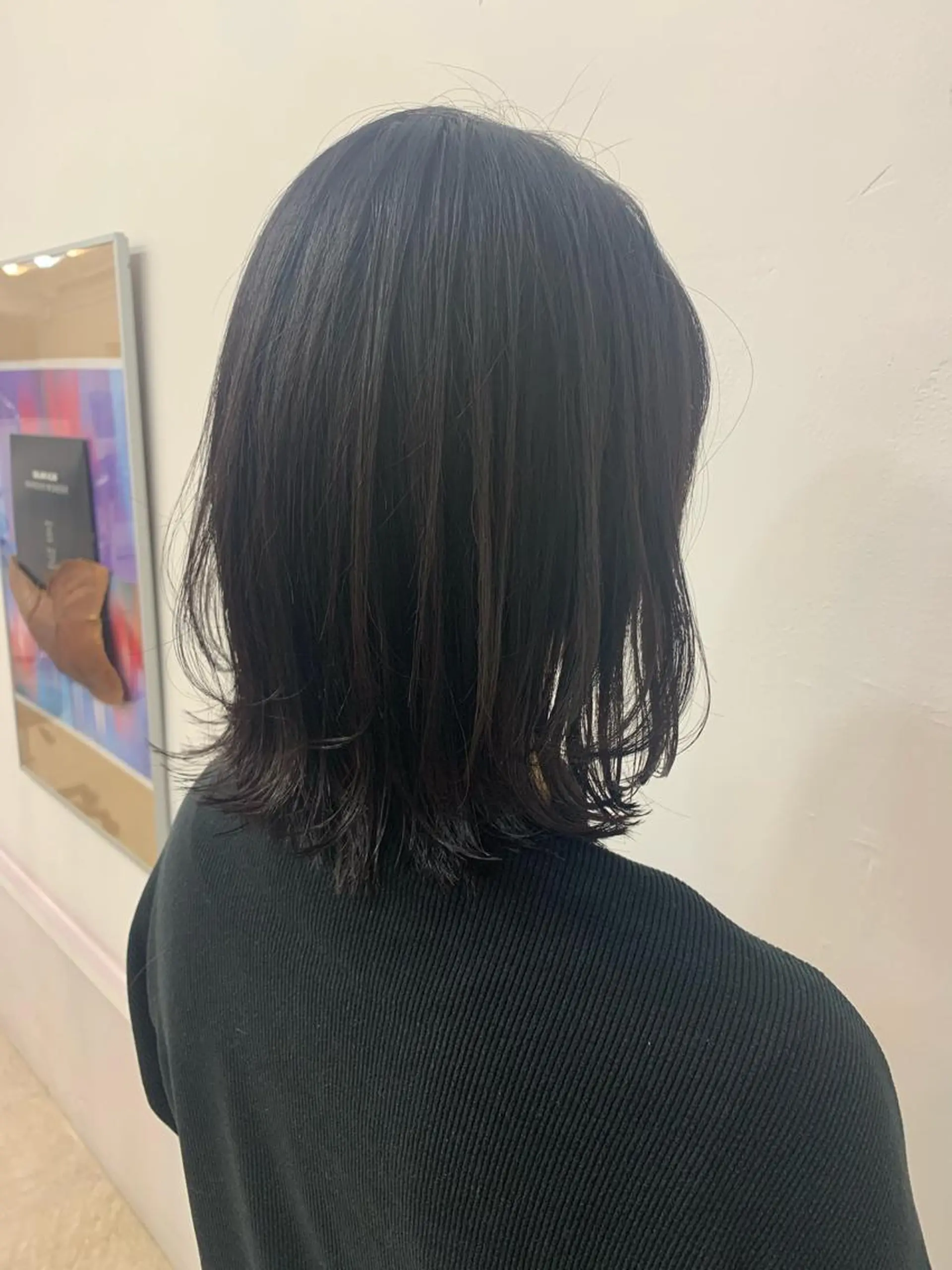 ショート 切りっぱなしボブ ボブ カット ヘアカラー chama レイヤーカットのヘアスタイル