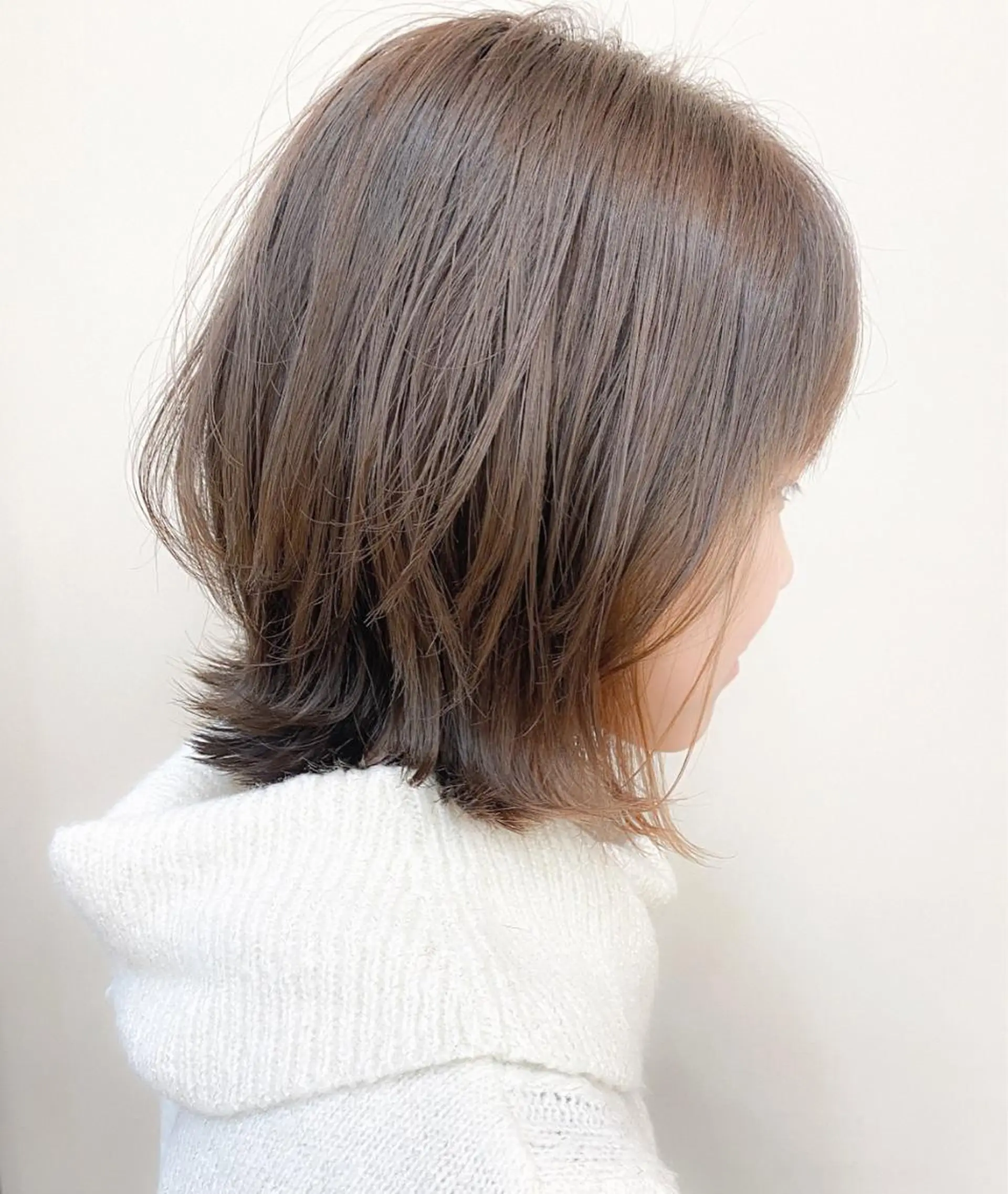 ミディアム カラー 大野 あさみのヘアスタイル