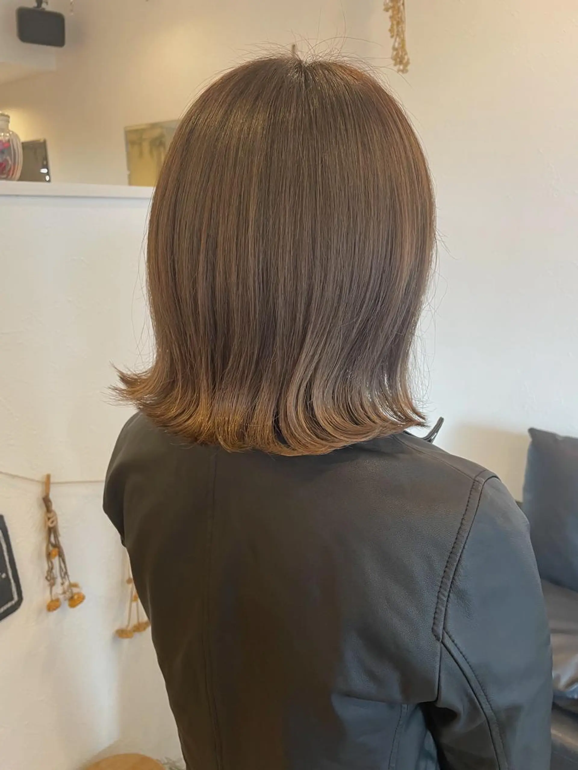 ミディアム カラー ダブルカラー グレージュ オリーブグレージュ オリーブグレー ヘアカラー m ā l o.🌷 サカモトマイコのヘアスタイル