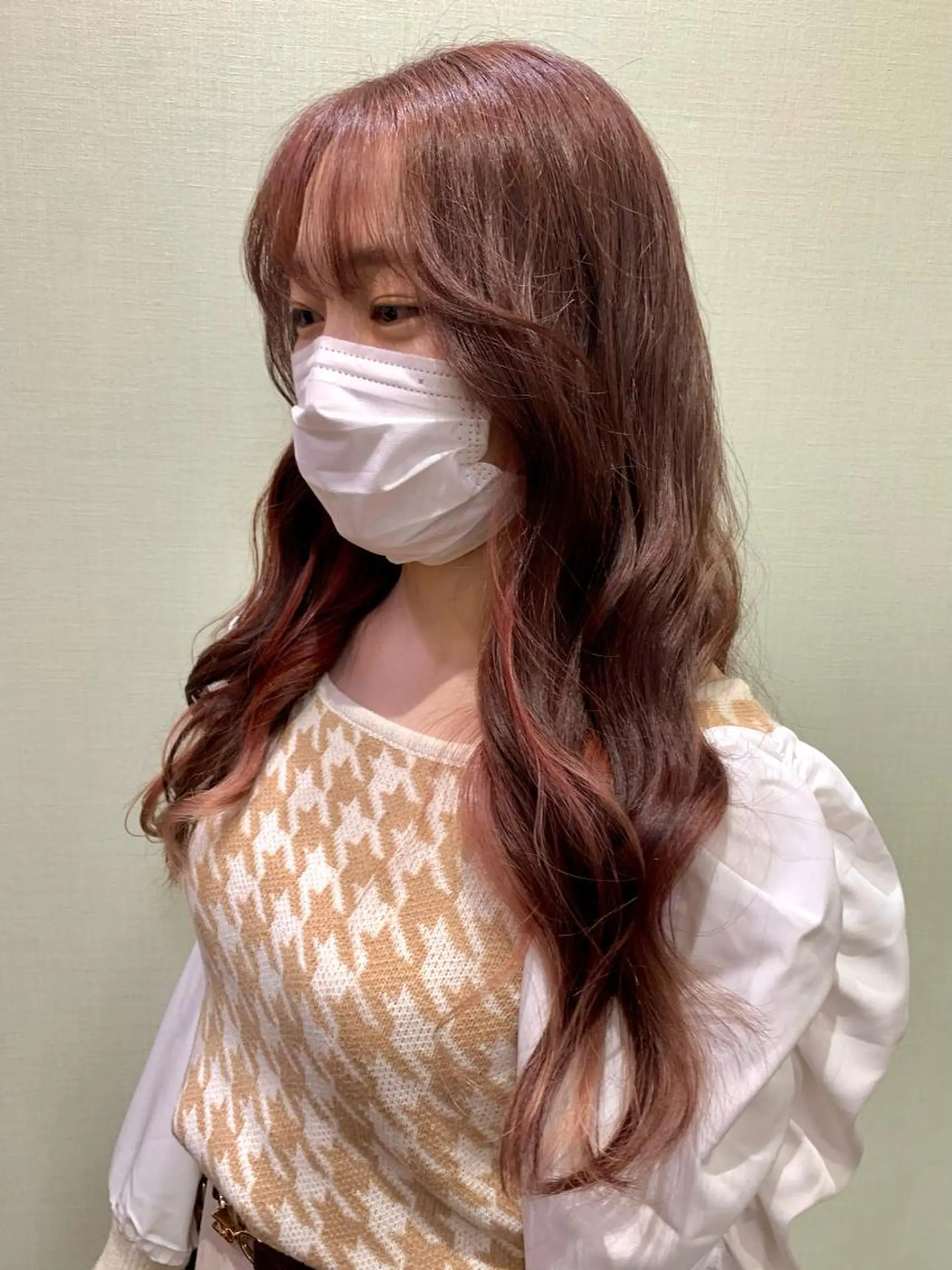 ロング カラー ピンクカラー Lunapiena所属・Lunapiena 🫧ナナのヘアスタイル