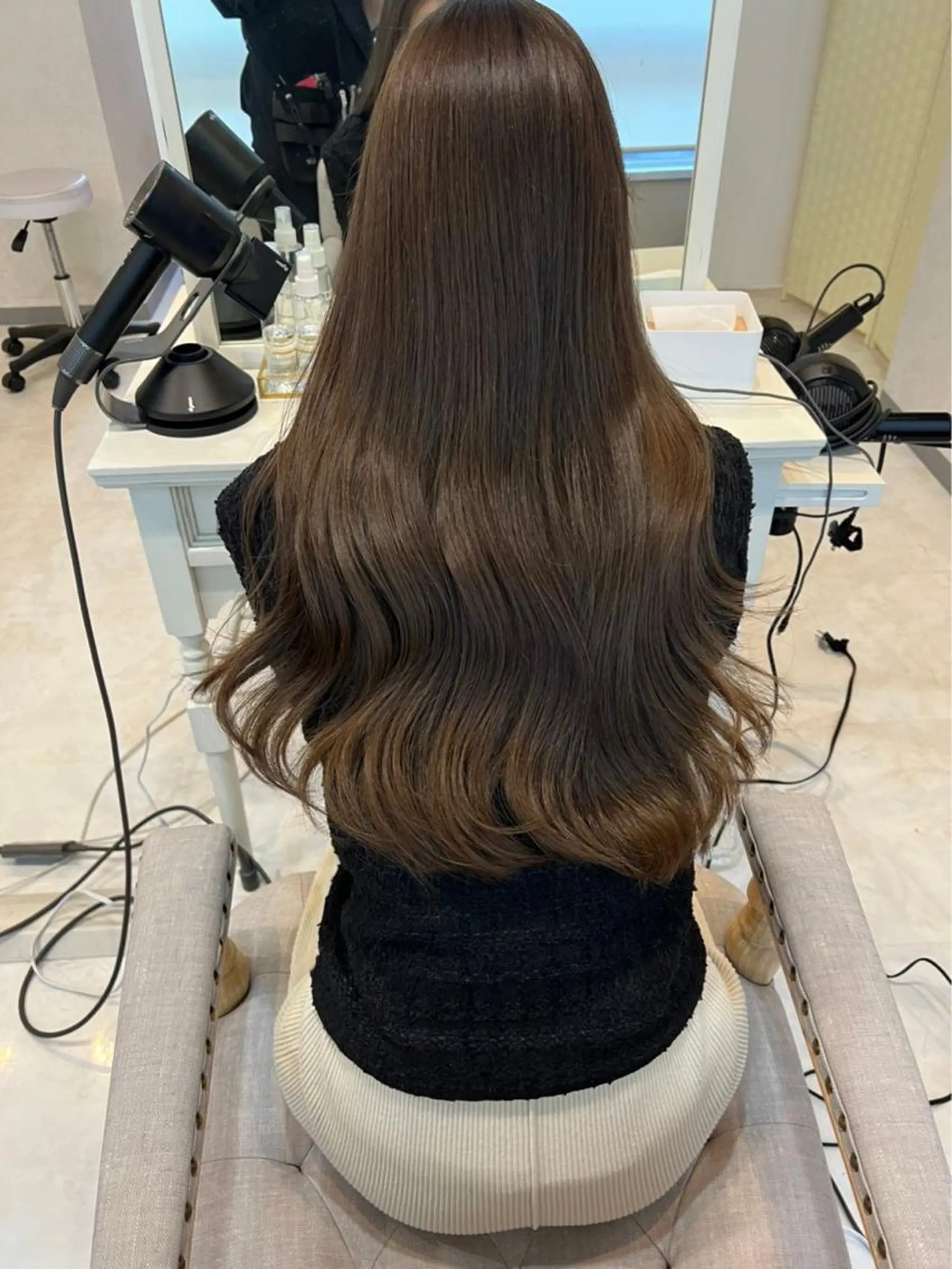 ロング カラー ヘアカラー 似合わせカラー 梅田 ayanaのヘアスタイル