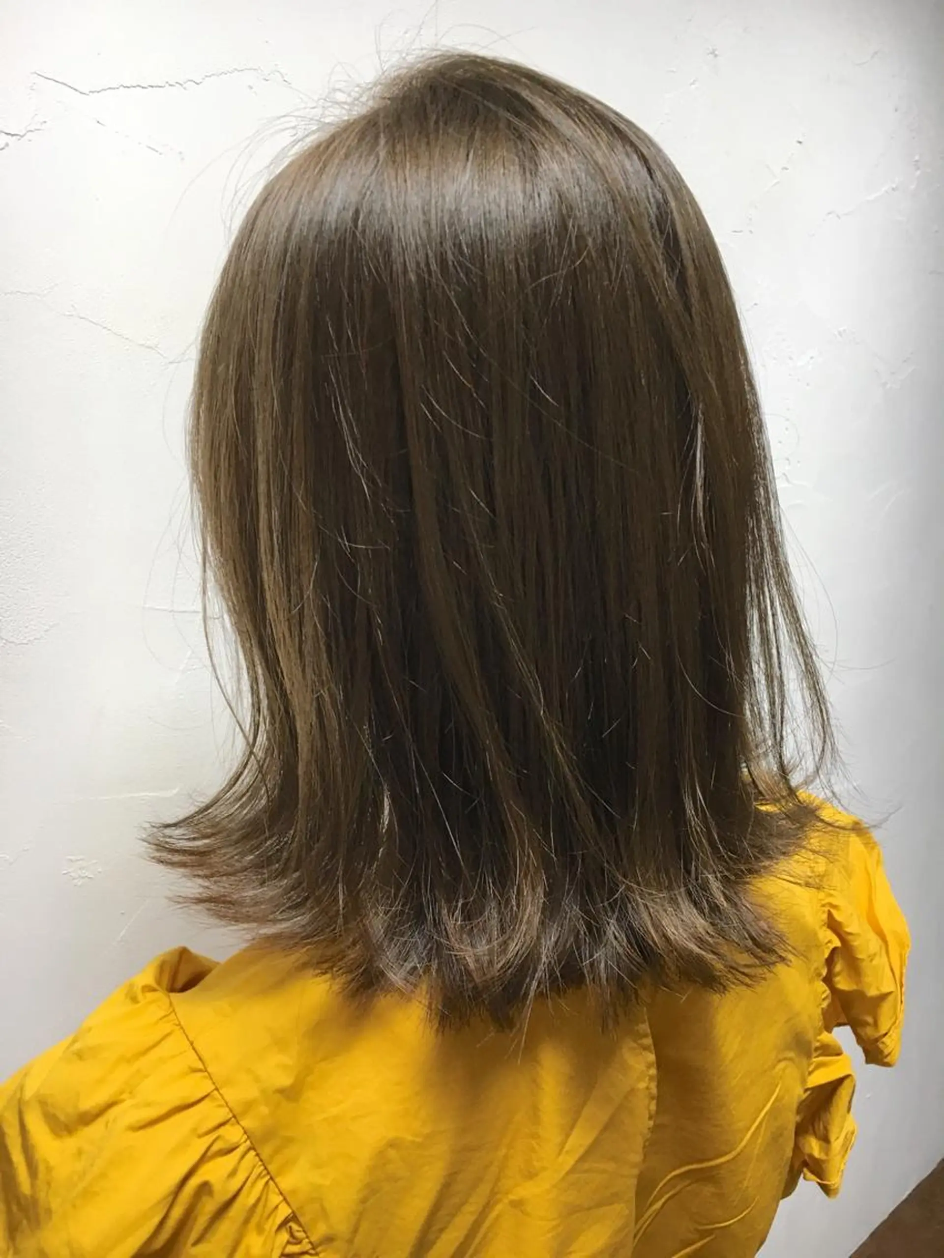 ミディアム カラー グレージュ ボブ Laf.【ラフ］北坂戸駅前所属・🌈New Open Laf.🌈奥居伸輔のヘアスタイル