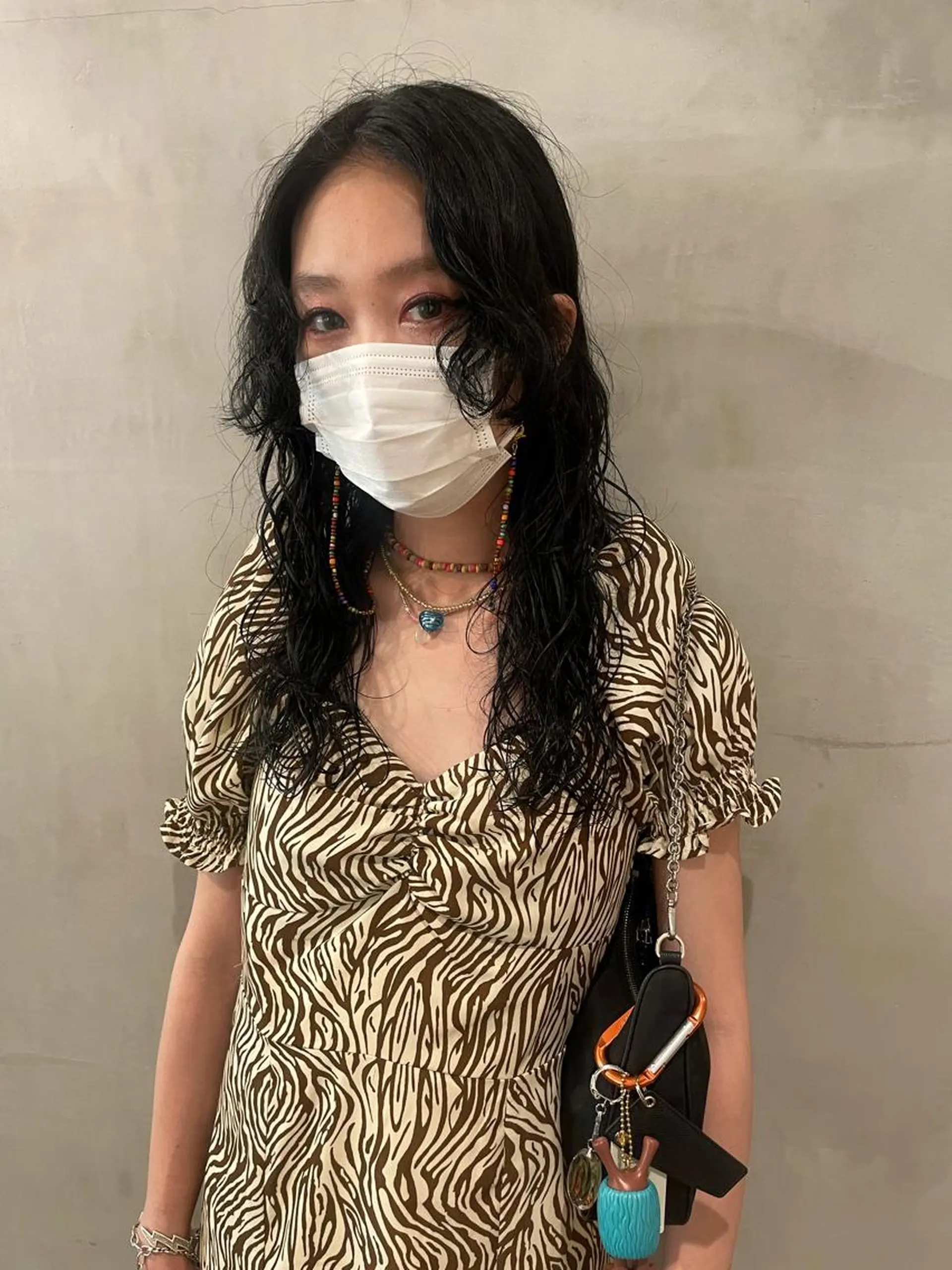 ロング カラー パーマ カット パーマ トリートメント 優 作のヘアスタイル
