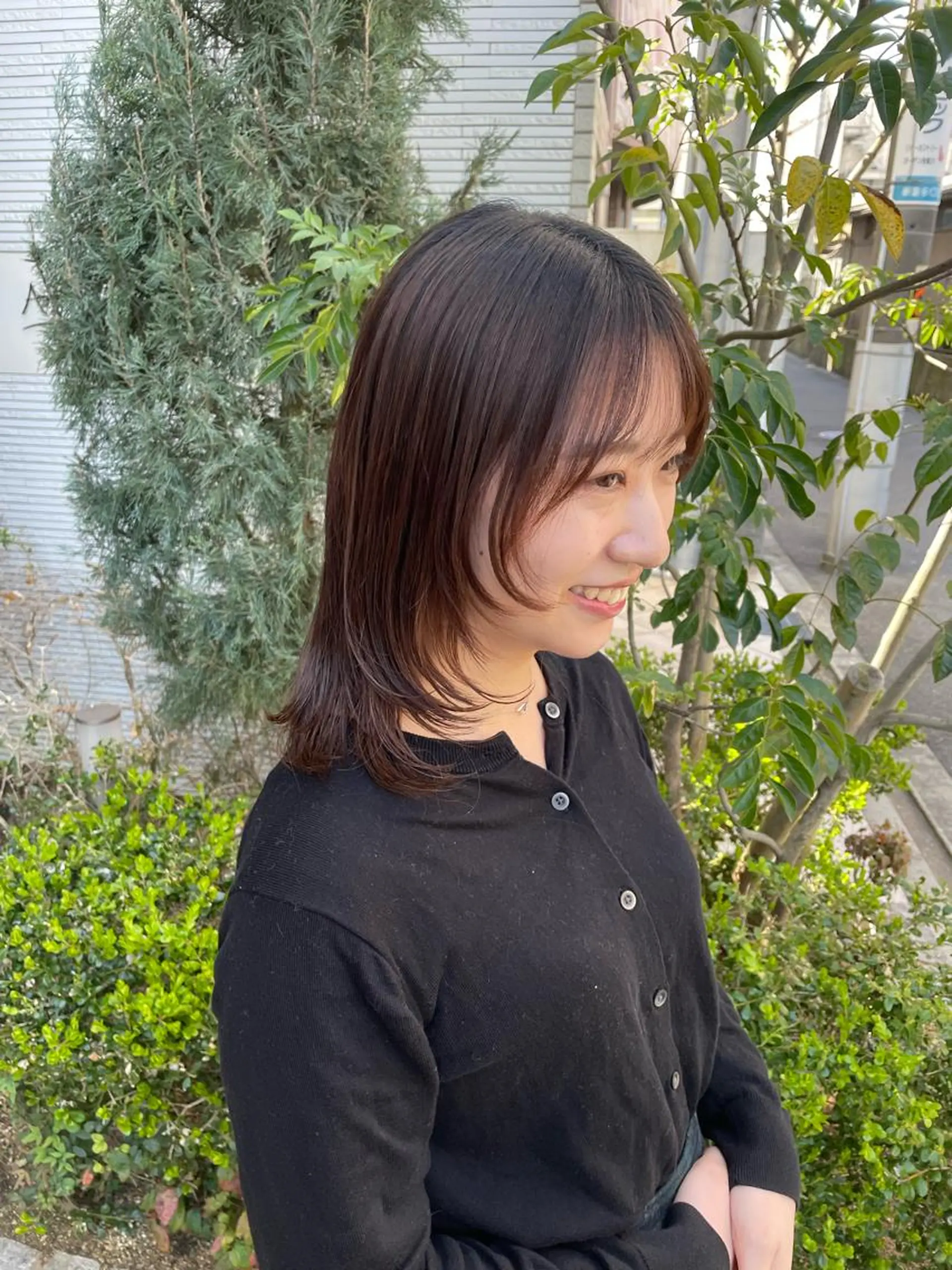 セミロング 亀川蓮 Agu hairのヘアスタイル