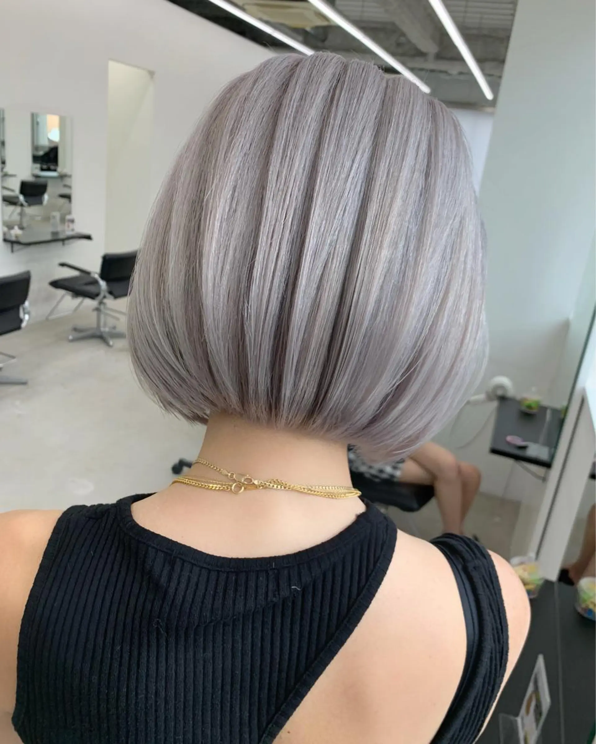 ミディアム LINOET名古屋所属・ダブルカラー🩶上村 純妃🩶名駅徒歩5分のヘアスタイル