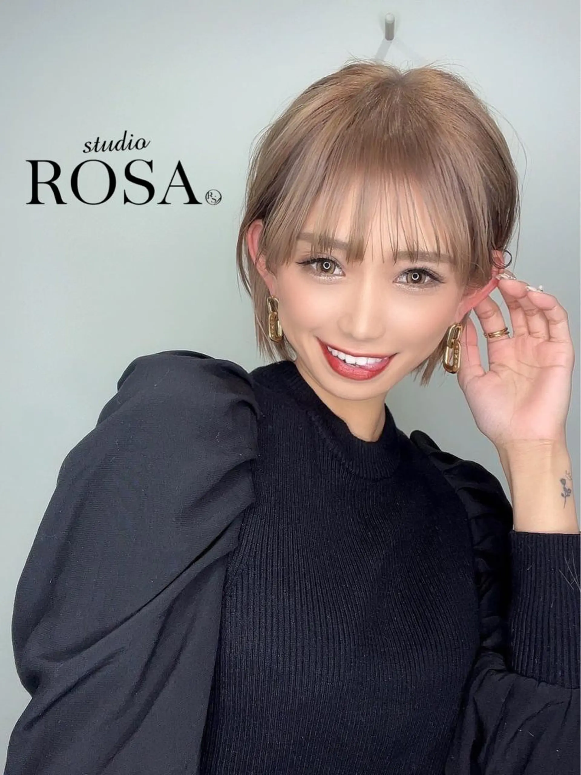 ショート カラー ALMAbyROSA所属・関東 蓮太のヘアスタイル