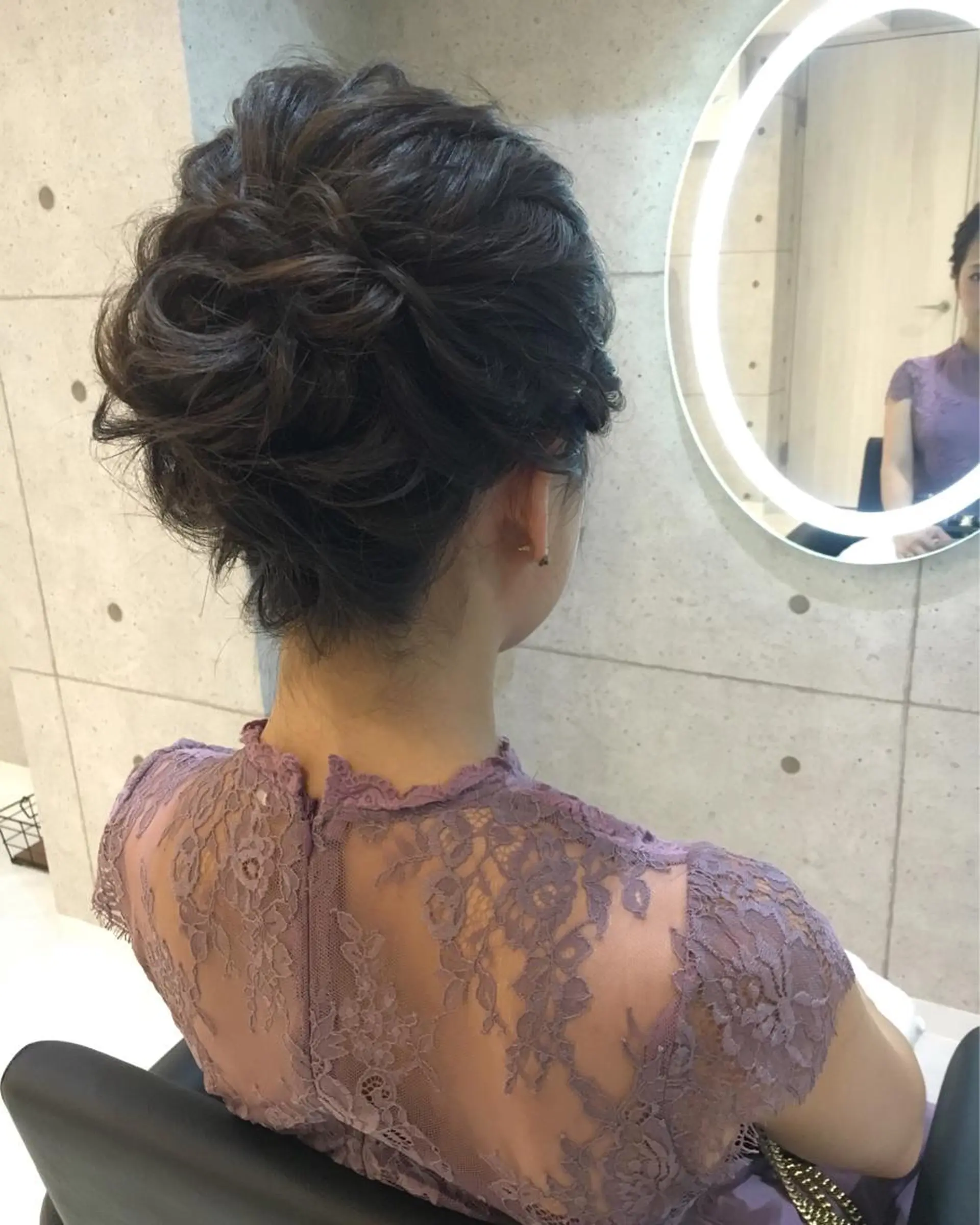 ヘアアレンジ ヘアセット lien natsukiのヘアスタイル