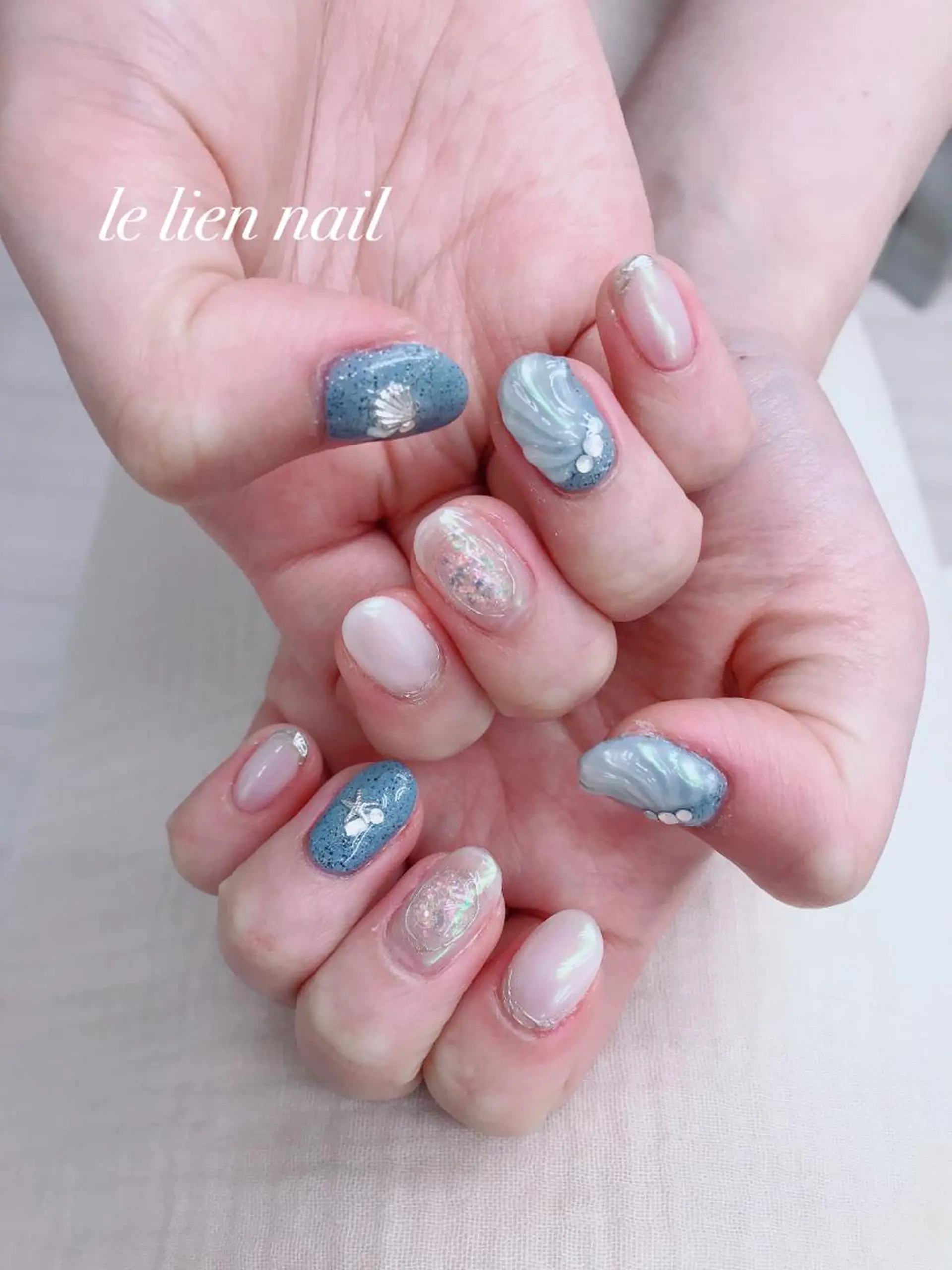 ミディアム ハンドネイル le lien nailのネイルデザイン