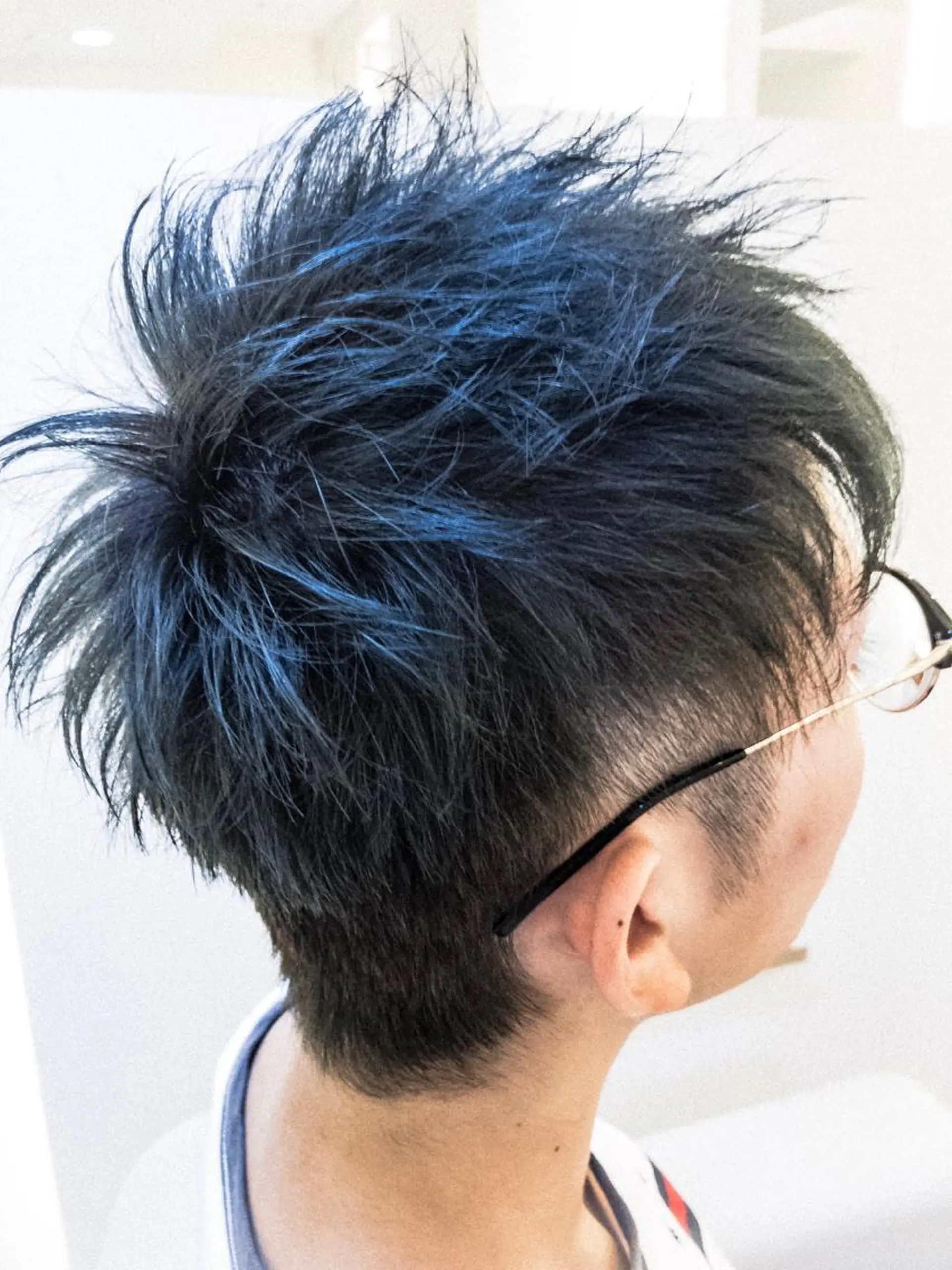 ショート カラー メンズ 髪質改善春間 慶康のヘアスタイル