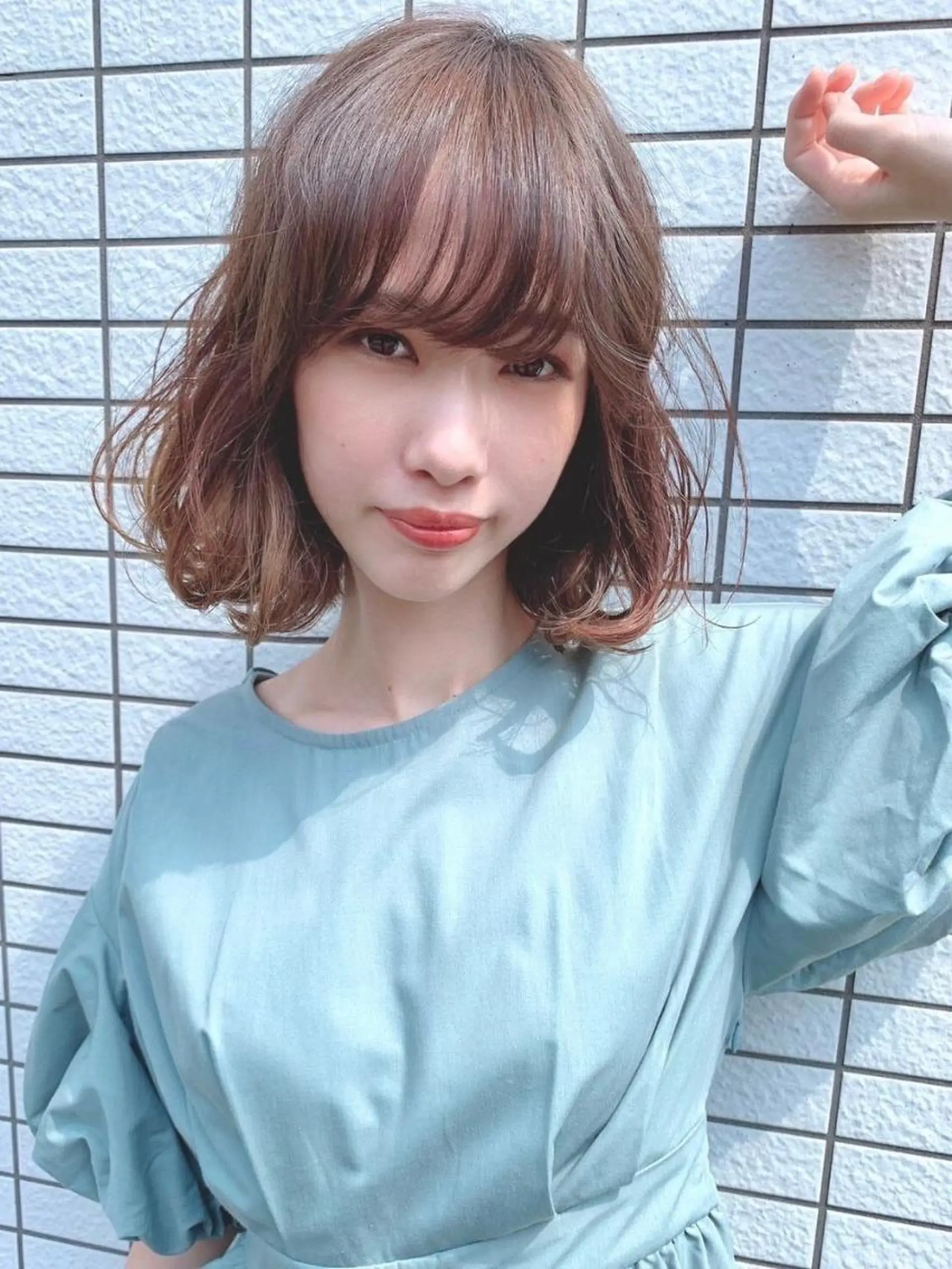 ショート カット ヘアカラー トリートメント 公式 Ease by amble luxeのヘアスタイル