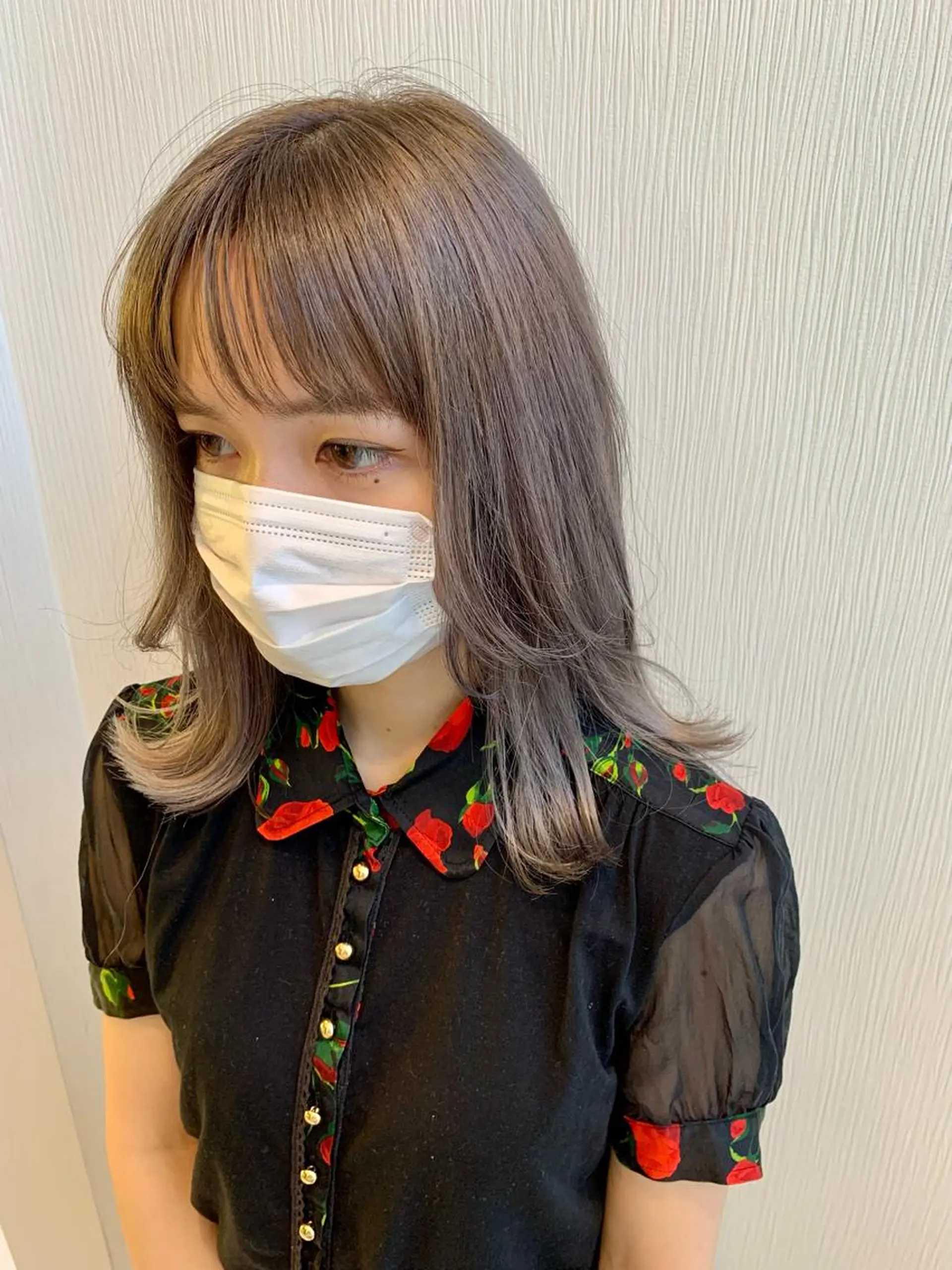 セミロング カラー 水戸内原🐜 メンズ郡司裕紀のヘアスタイル