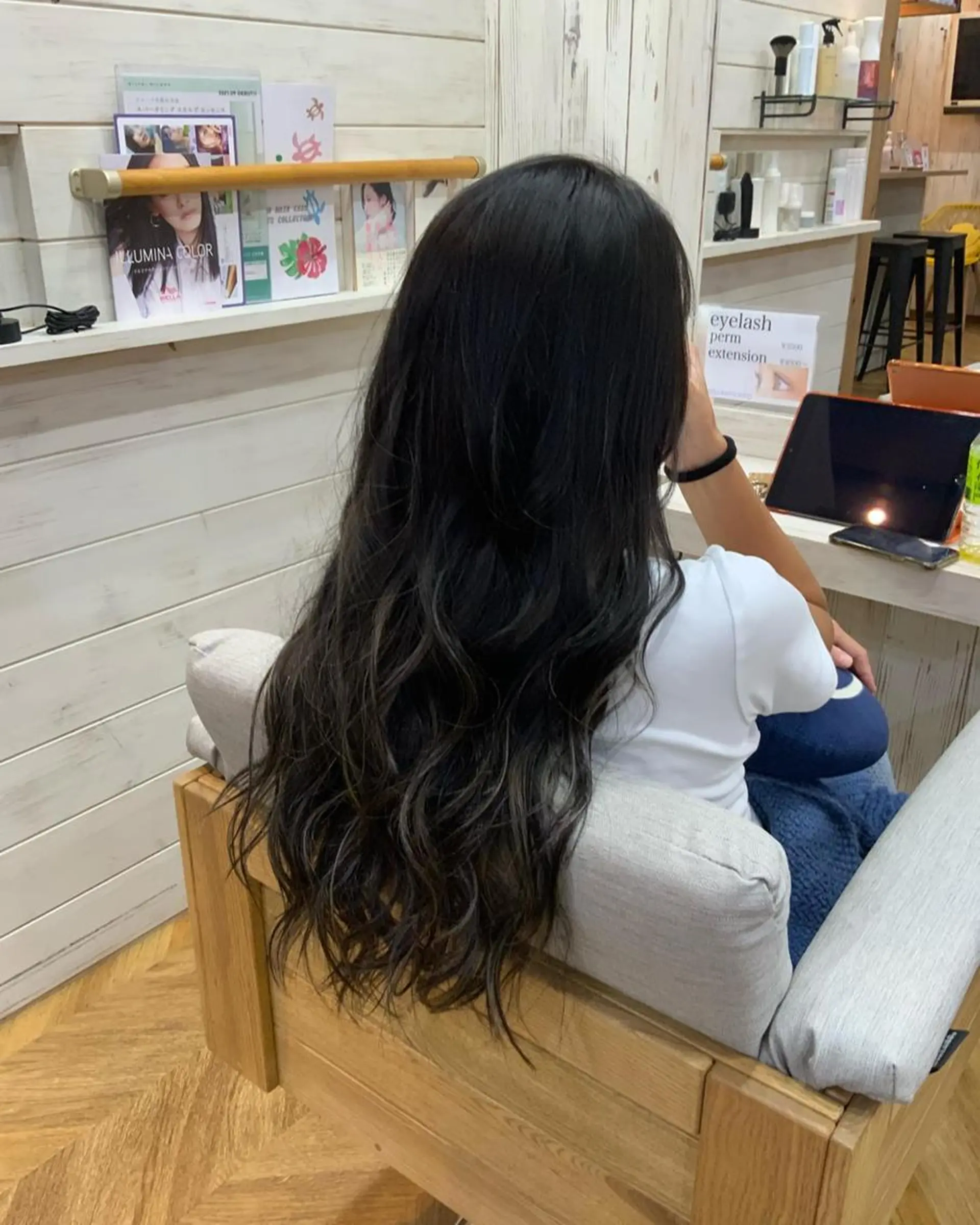 ショート カラー パーマ ヘアアレンジ メンズ キッズ ネイル マツエク・マツパ メンズハイライト メンズインナーカラー アクアカラー ベージュカラー ハイライトカラー Saffyハリウッド トリートメント◎のヘアスタイル