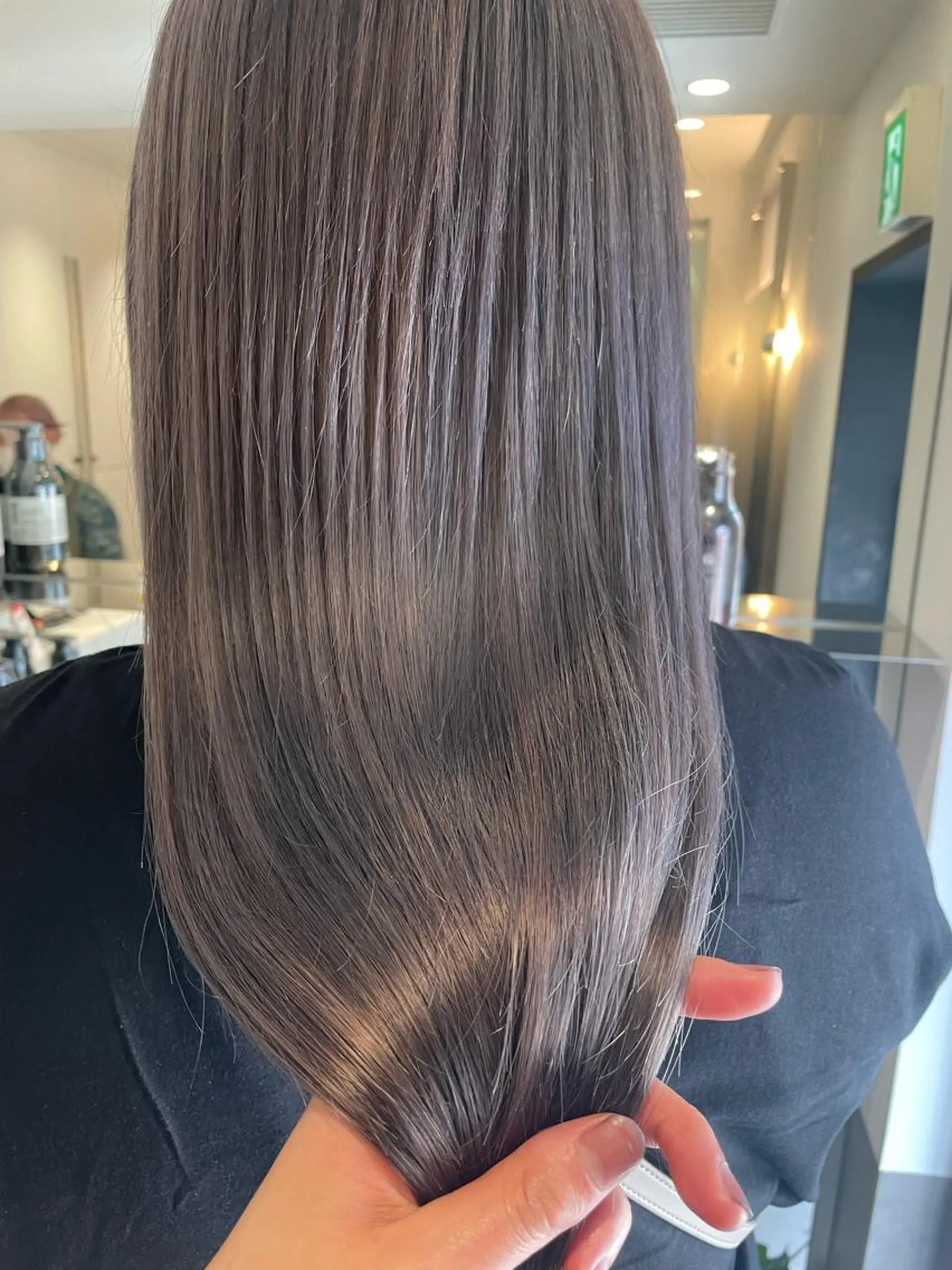 ロング カラー 縮毛矯正 トリートメント ヘッドスパ ヘアセット 🪞透け感hair 🪞honokaのヘアスタイル