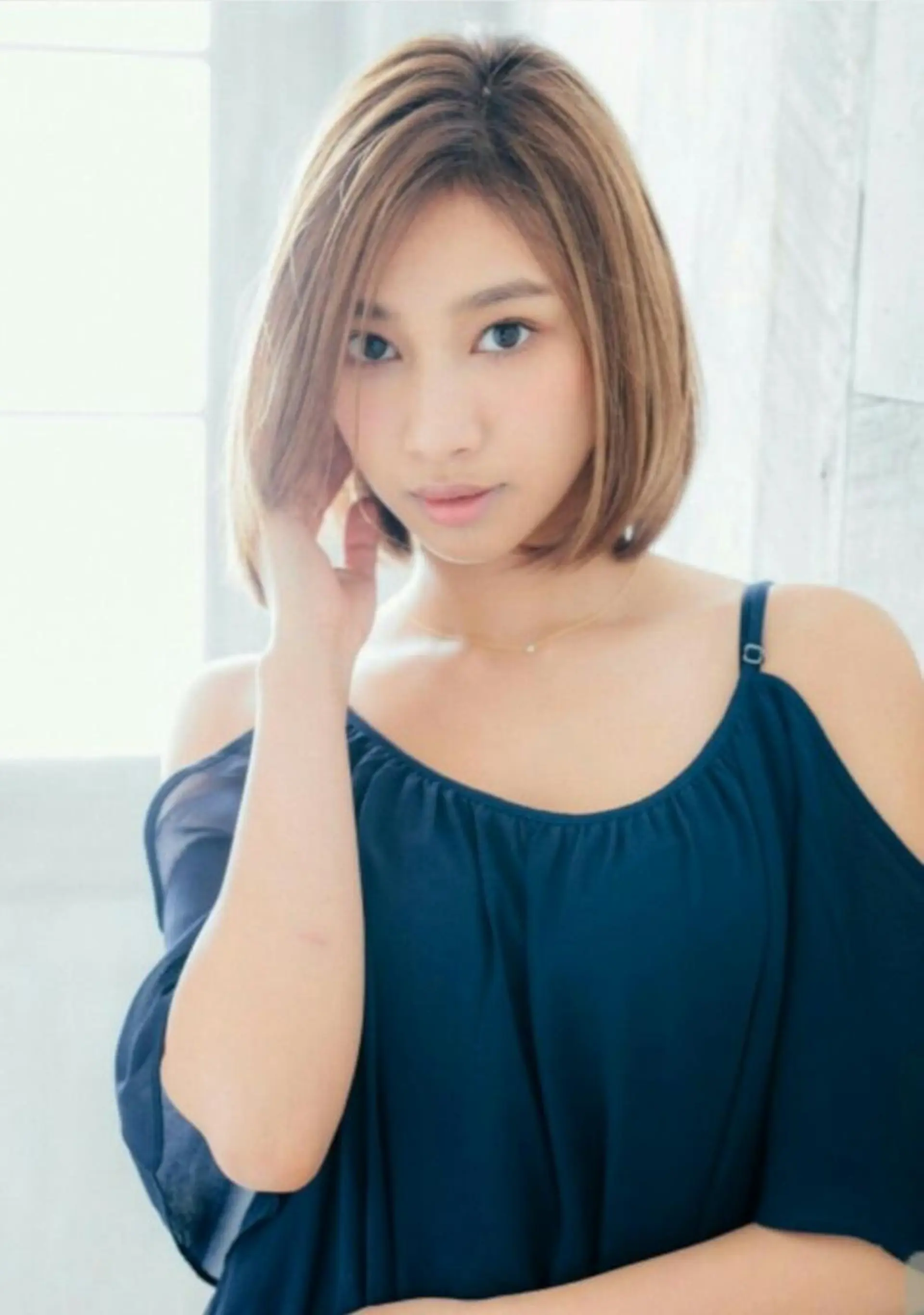 ショート カラー ボブ guuca【ぐーすか】所属・スパニスト🪽 MIKUのヘアスタイル