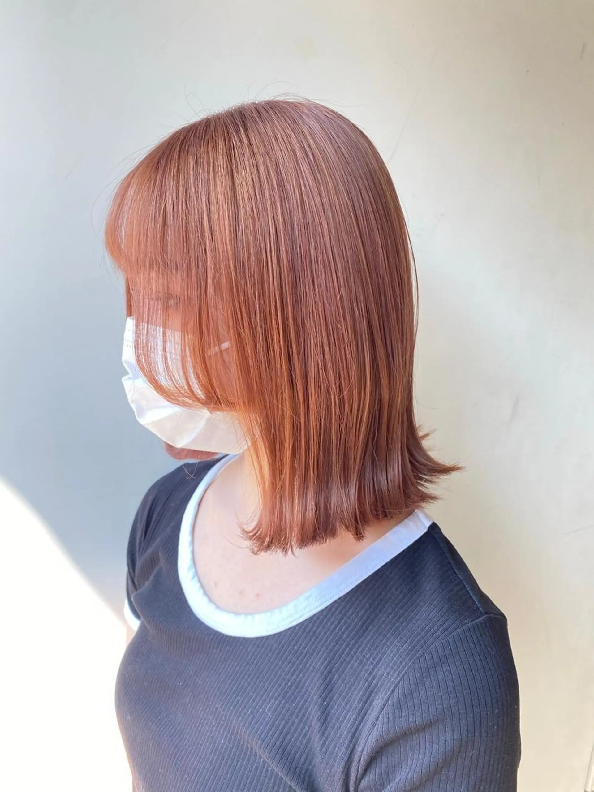 ロング カラー ケアブリーチ 韓国レイヤーKYONのヘアスタイル
