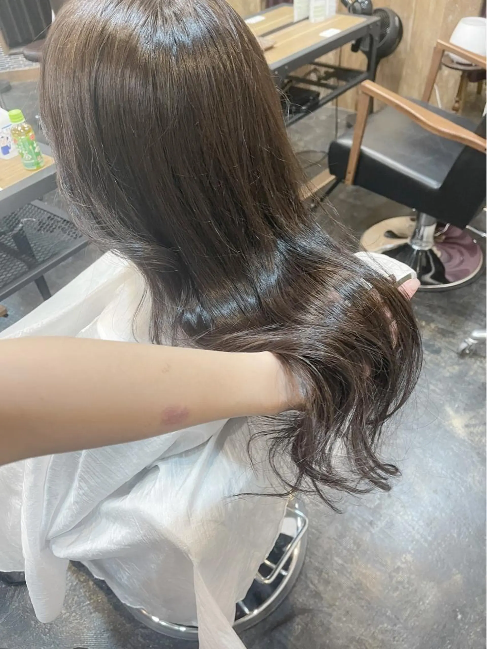 セミロング カット ヘアカラー 韓国 / 中国ヘア 🦋Noniのヘアスタイル