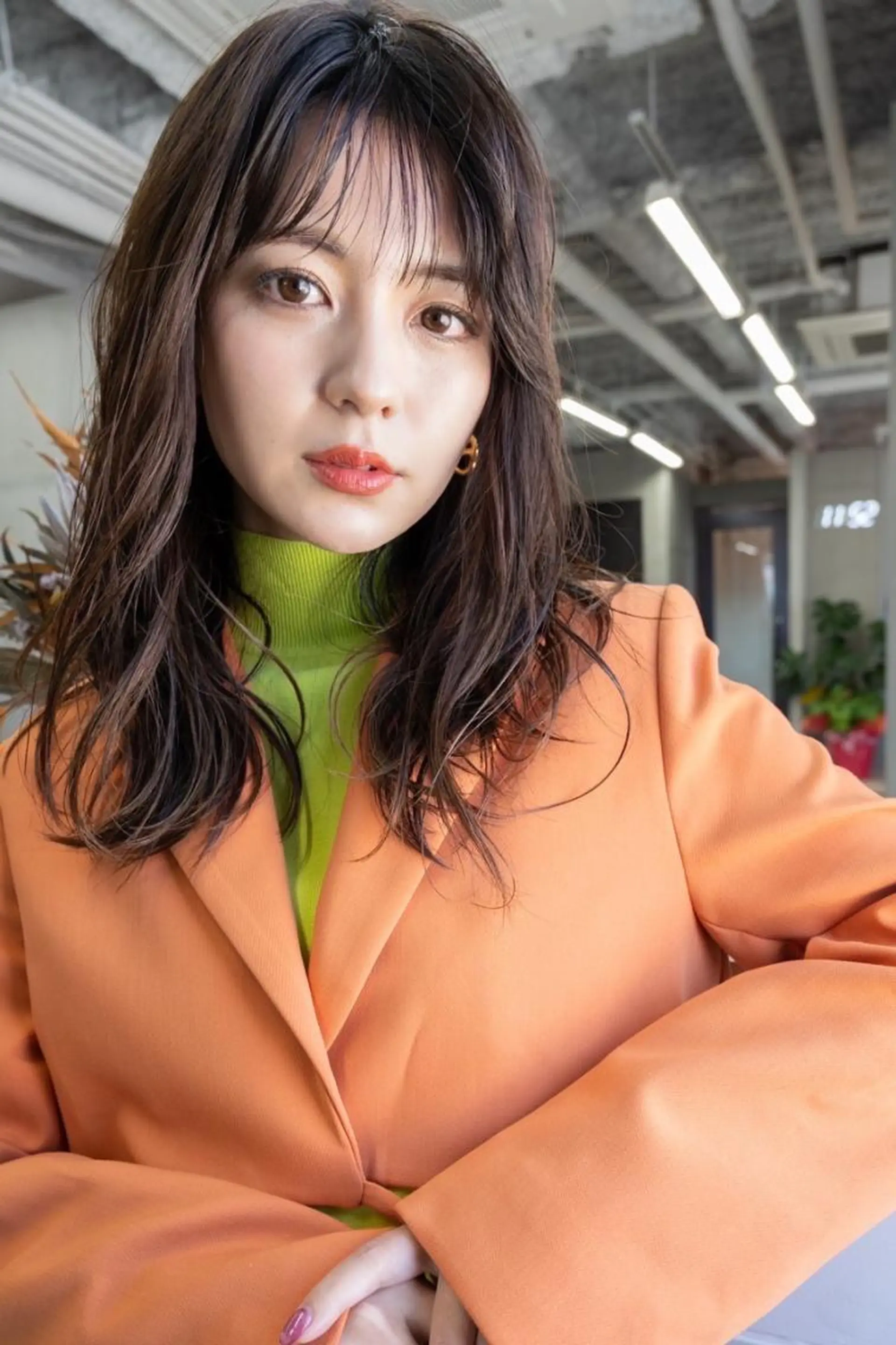 ロング カット ヘアカラー ANGELICA 天理店のヘアスタイル