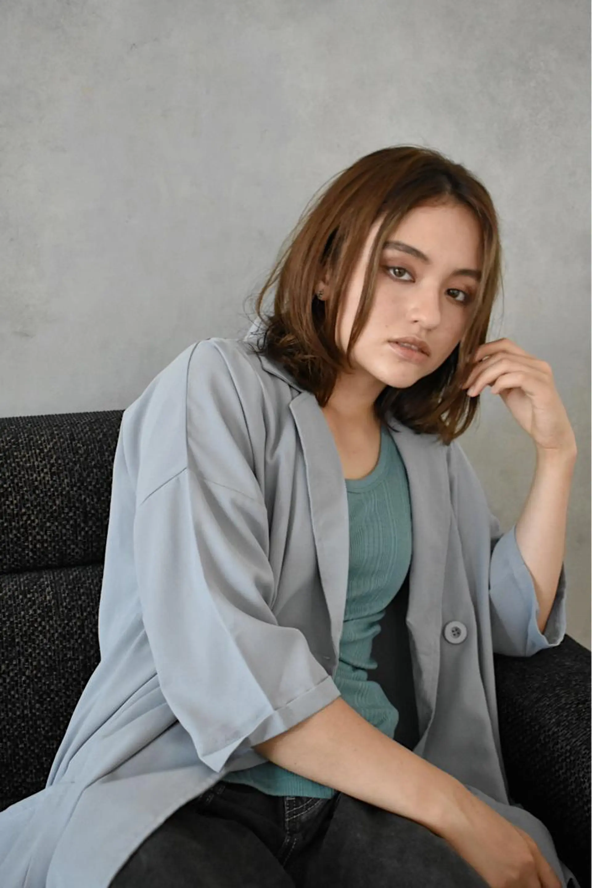 セミロング カラー パーマ カット ヘアカラー トリートメント 近藤千翔🩵 髪質改善Periodのエステ・リラクイメージ