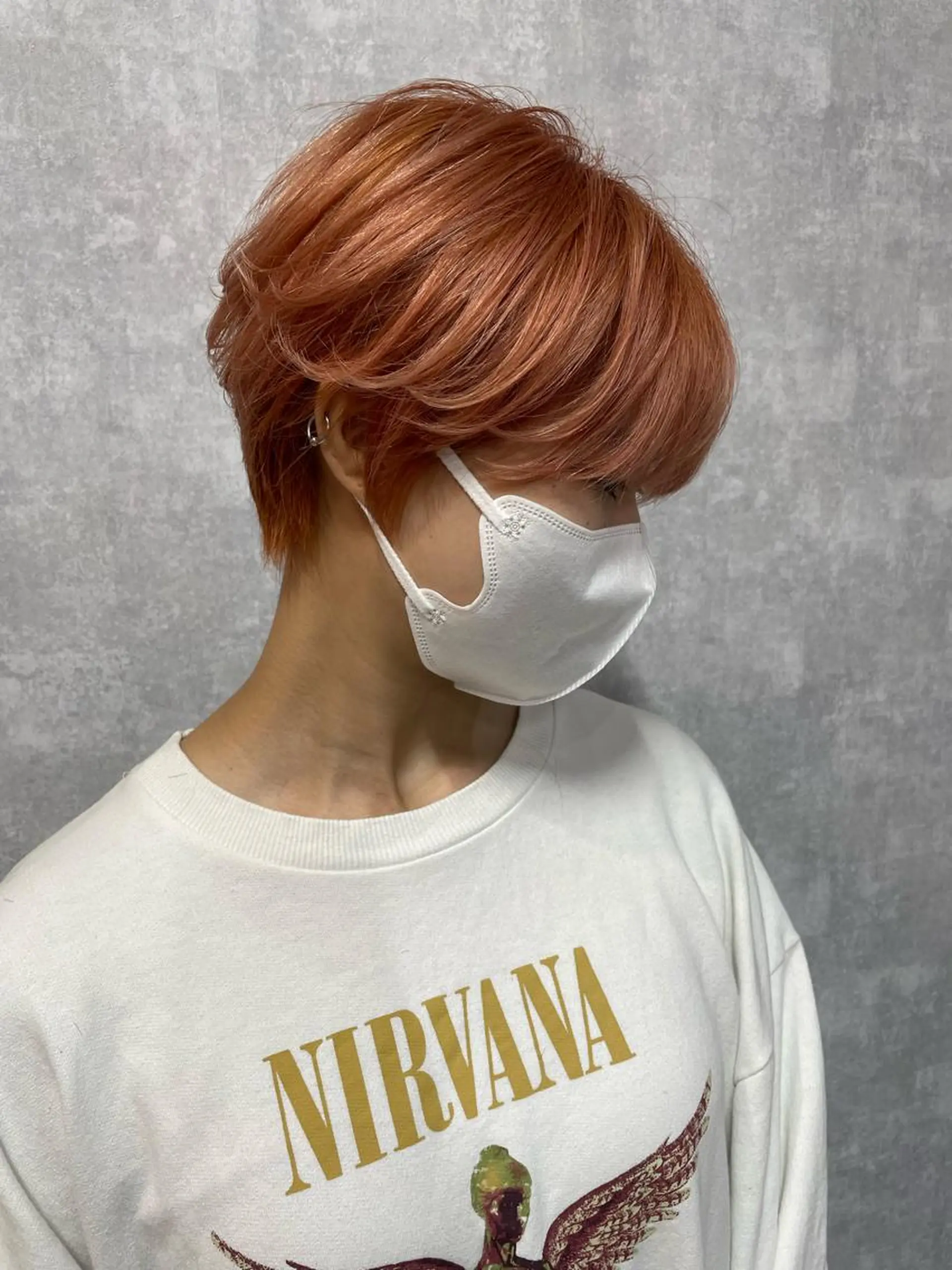 ショート 切りっぱなしボブ ショートボブ ハンサムショート 丸みショート アッシュ カット ヘアカラー トリートメント C’LD hair produce /シールドヘア所属・モテ髪/ボブ/ショー ト/アダチフウトのヘアスタイル