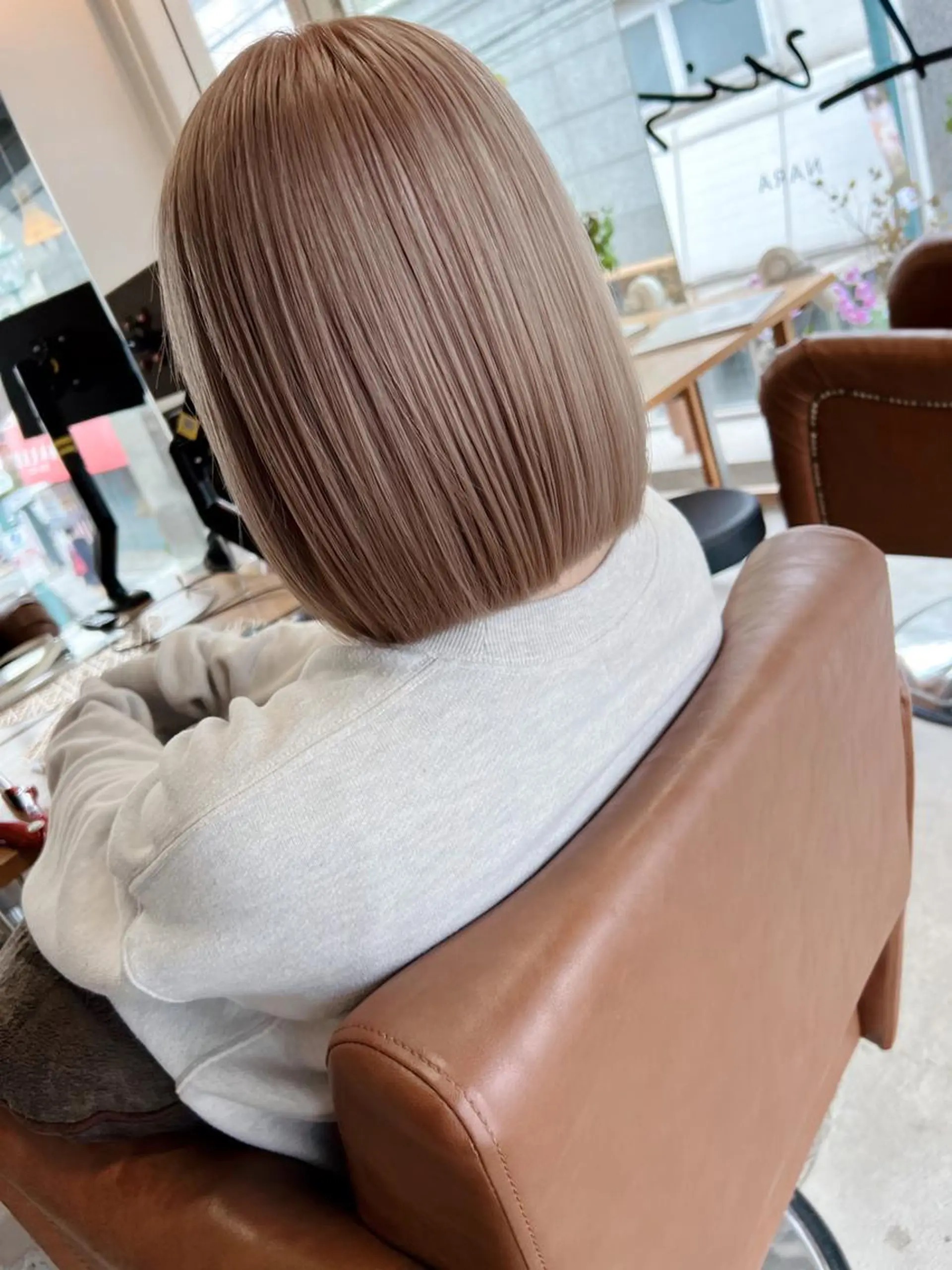 ショート 髪質改善カラー特化 ルイス奈良のヘアスタイル