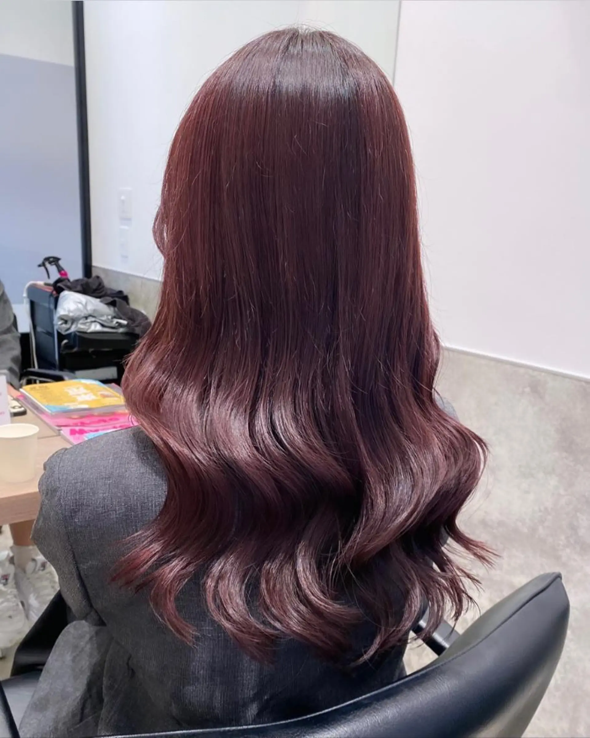 ロング カラー カット ヘアカラー トリートメント 💗ガーリーヘア🎀 saki💗のヘアスタイル