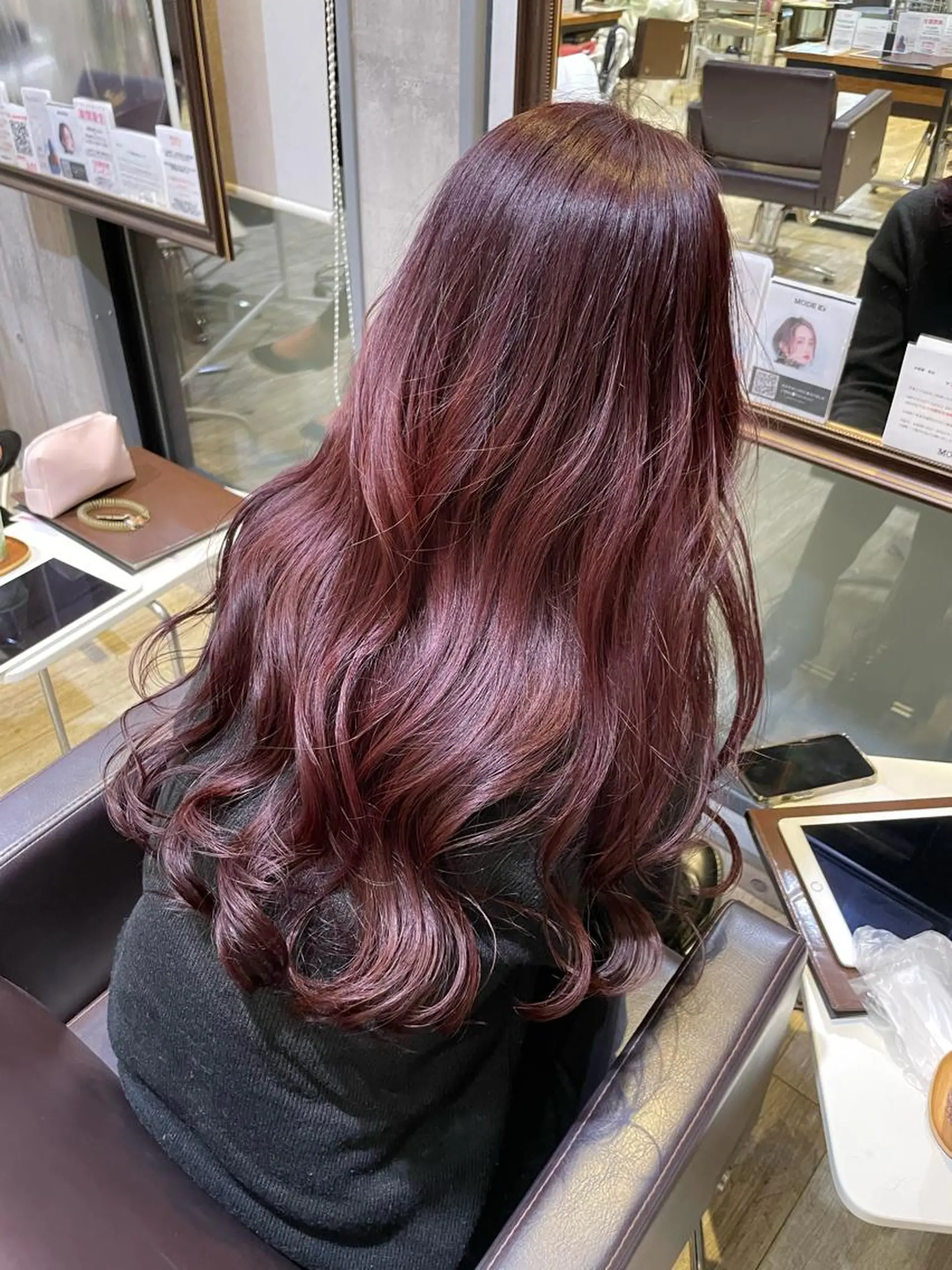 ロング カット ヘアカラー トリートメント 竹原 祐樹のヘアスタイル