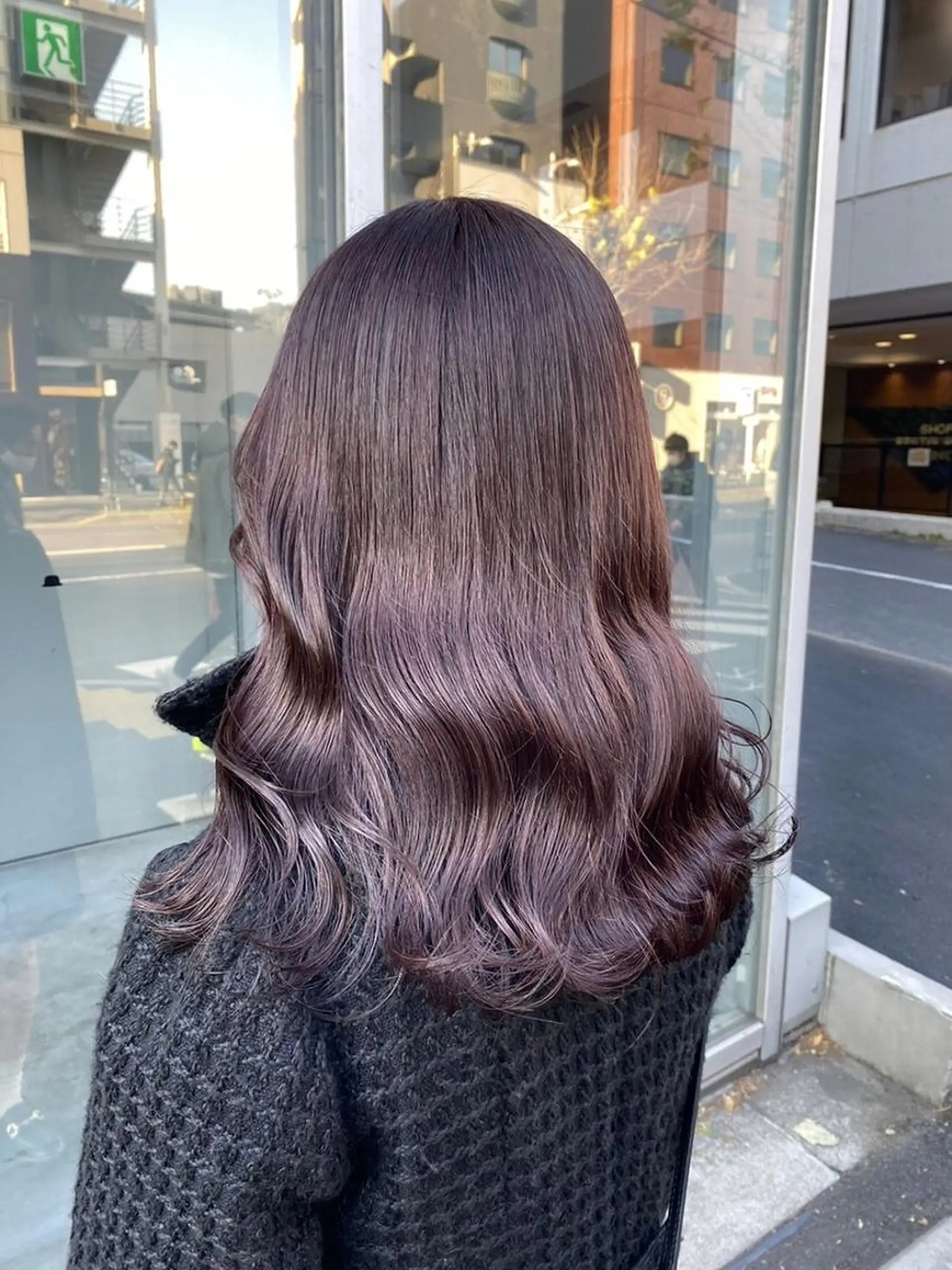 カラー 暗め透明感カラー💞 横浜UNITED💞のヘアスタイル