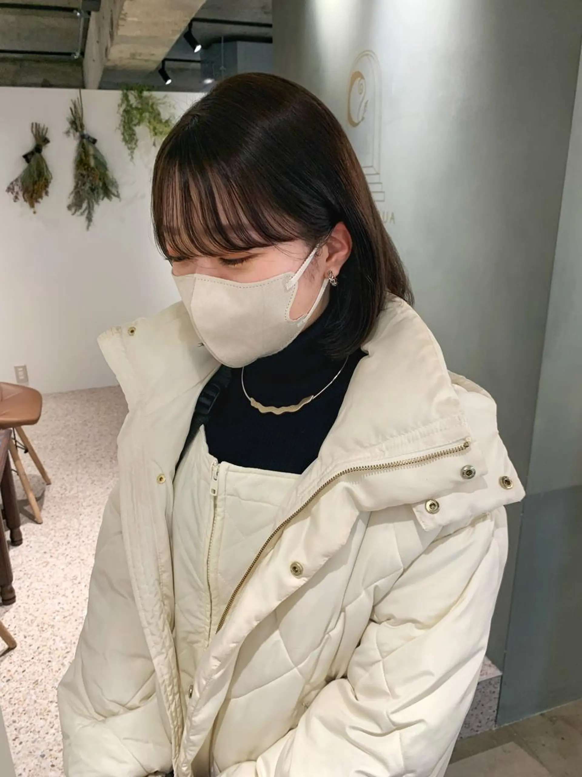 ショート パーマ ヘアカラー TONUKOA RUA下北沢店【トヌコア ルア】所属・丸山璃子 /パーマ/レイヤーのヘアスタイル