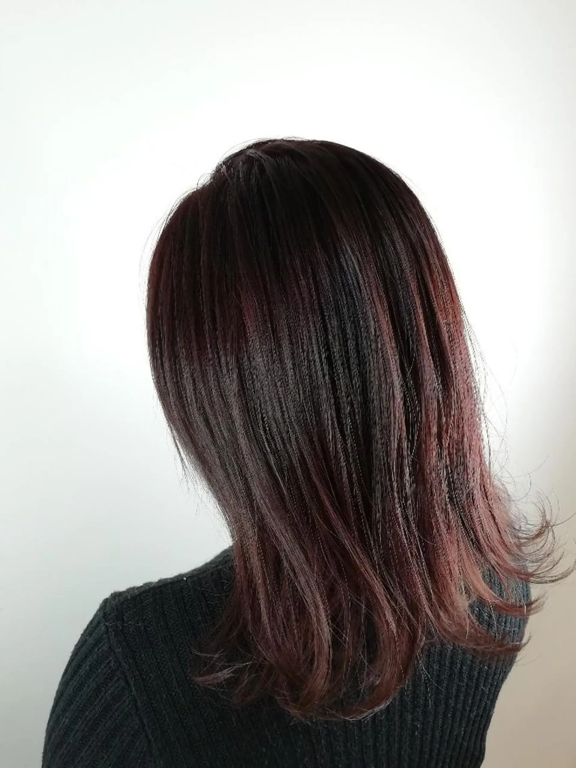 セミロング カラー ハイライトカラー ピンクカラー ハイライト Roid 代表✨HIROのヘアスタイル