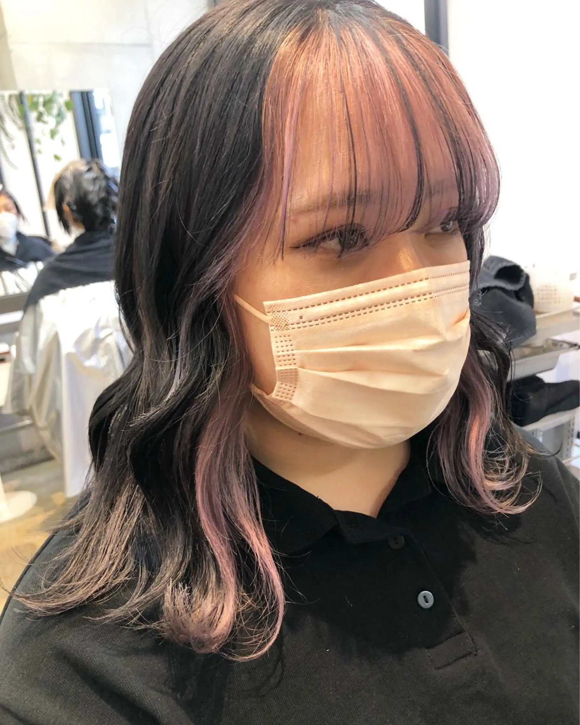 セミロング カラー ヘアカラー 🍊🍊PAUL かぢあおい🍊🍊のヘアスタイル