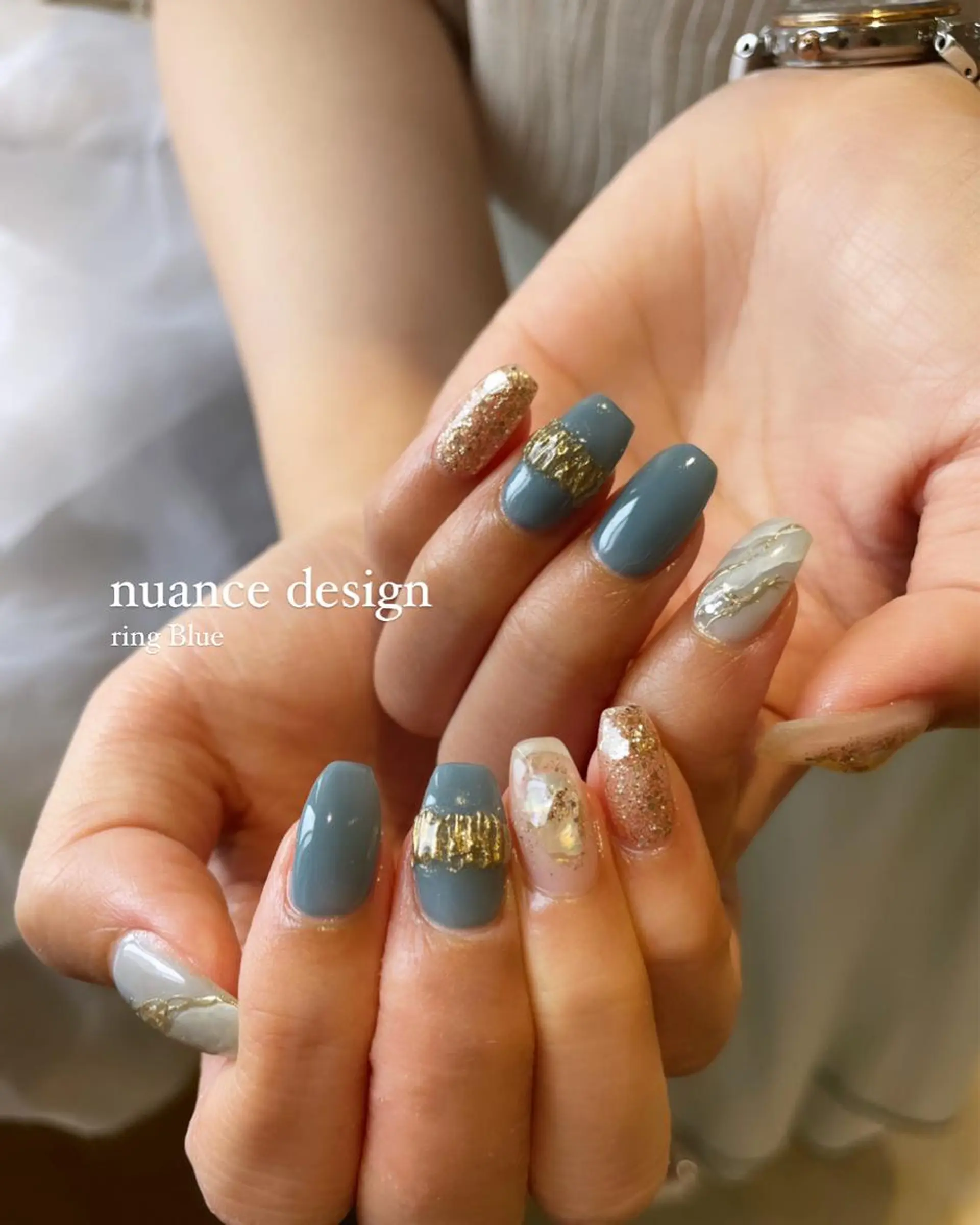 ロング ネイル nail salon neigeのネイルデザイン