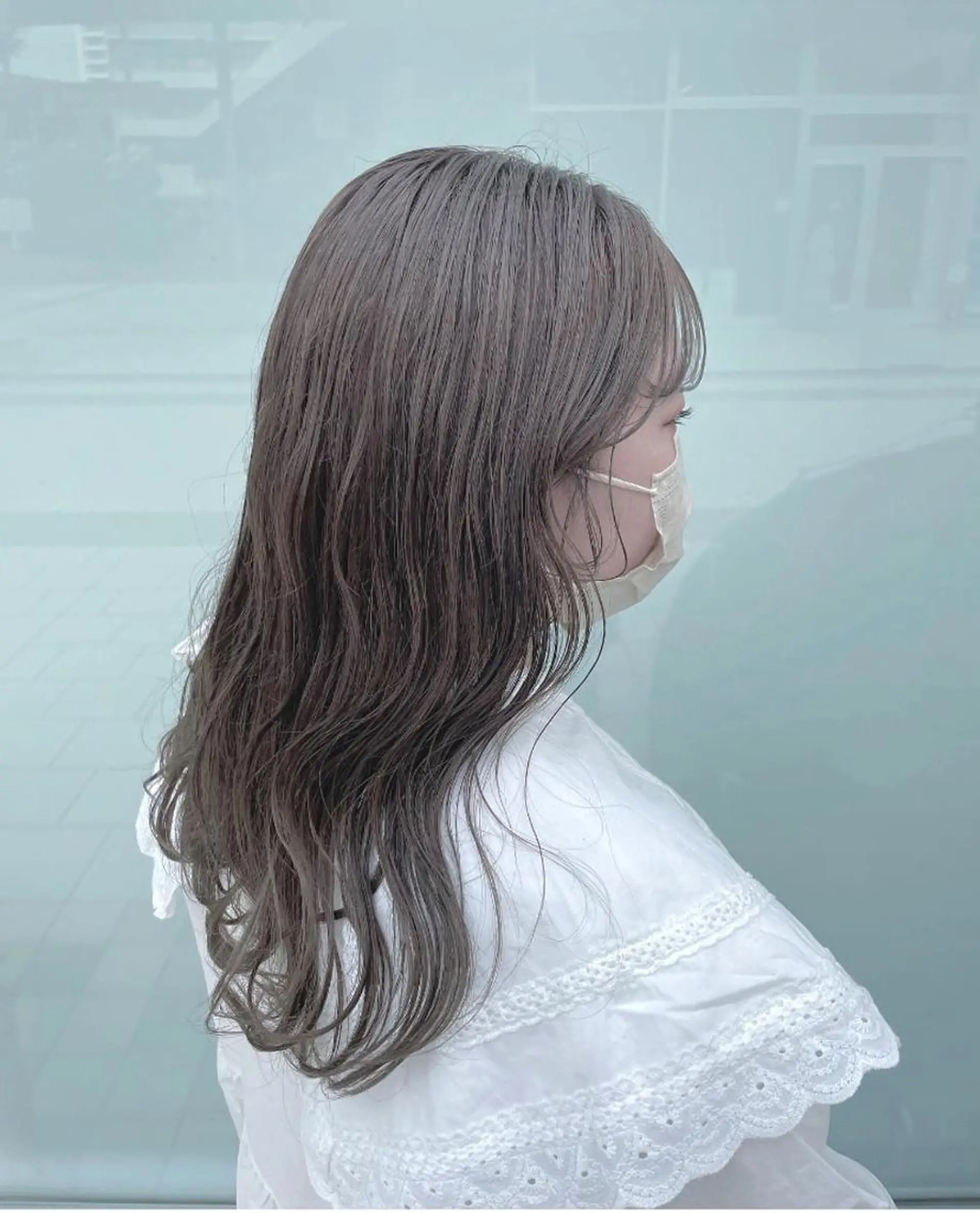 ロング カット ヘアカラー トリートメント lolonois梅田 髪質改善✨愛一郎のヘアスタイル