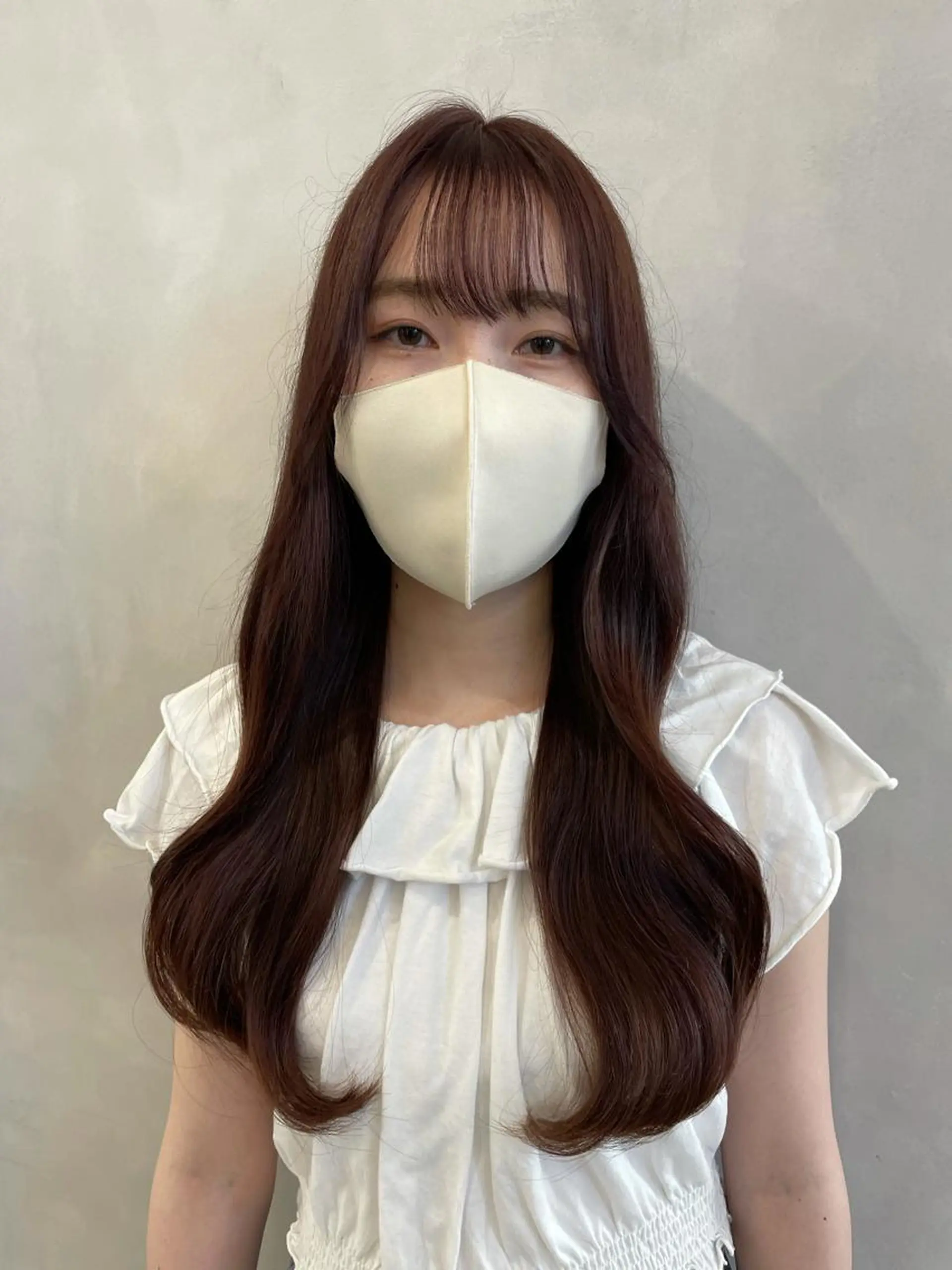 ロング ロングレイヤー 韓国風ヘア レイヤーカット ロング ❤︎︎韓国ヘア❤︎︎ 𝑺𝒉𝒊𝒉𝒐のヘアスタイル