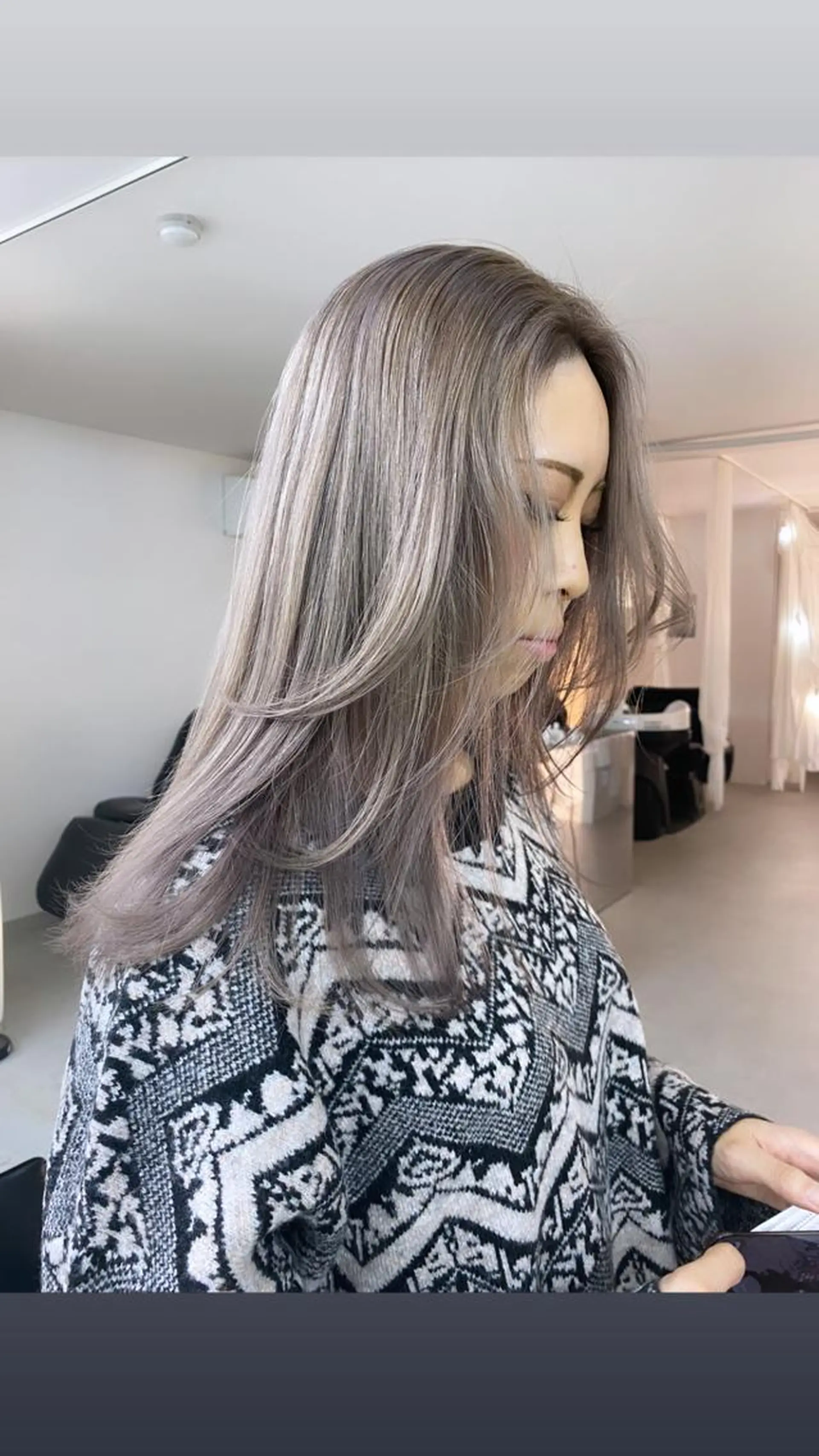 ロング カラー ダブルカラー レイヤーカット カット ヘアカラー 鈴木 漱一郎のヘアスタイル