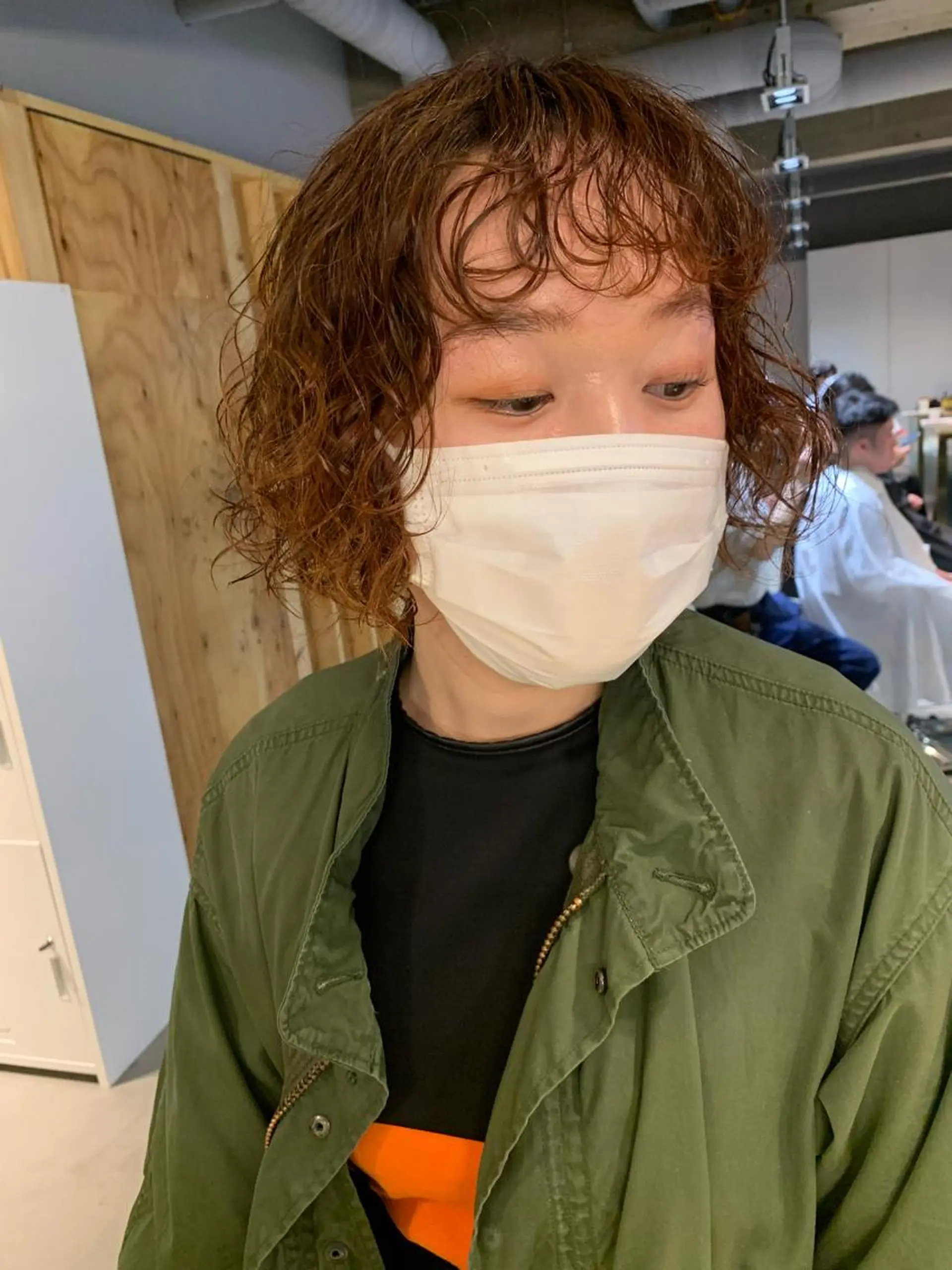 ショート パーマ スパイラルパーマ tension 【テンション】のヘアスタイル