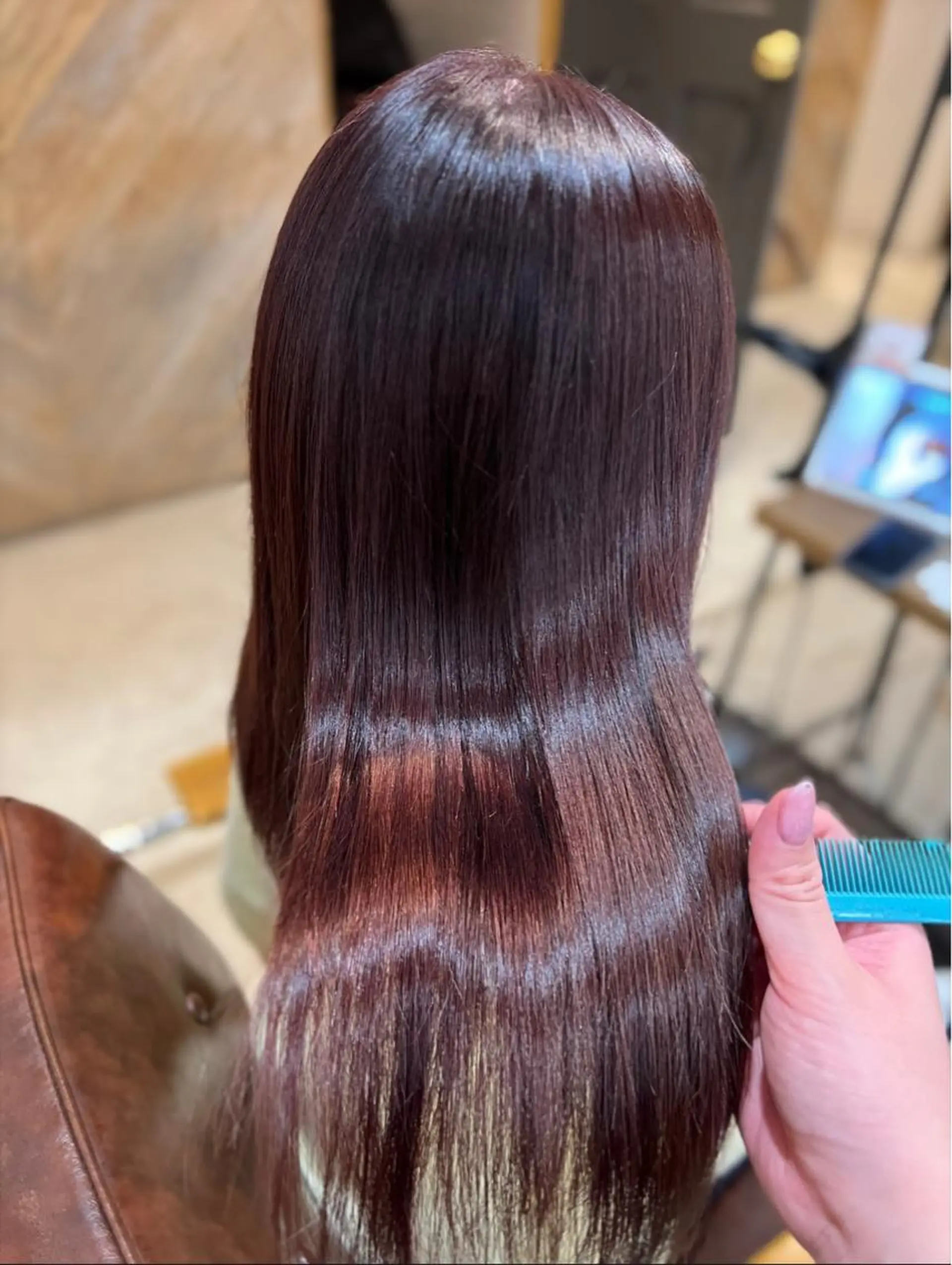 カラー ブリーチ ラベンダーカラー ブリーチなしカラー ピンクカラー ピンクラベンダー beleefric 🩵黒木芽衣のヘアスタイル