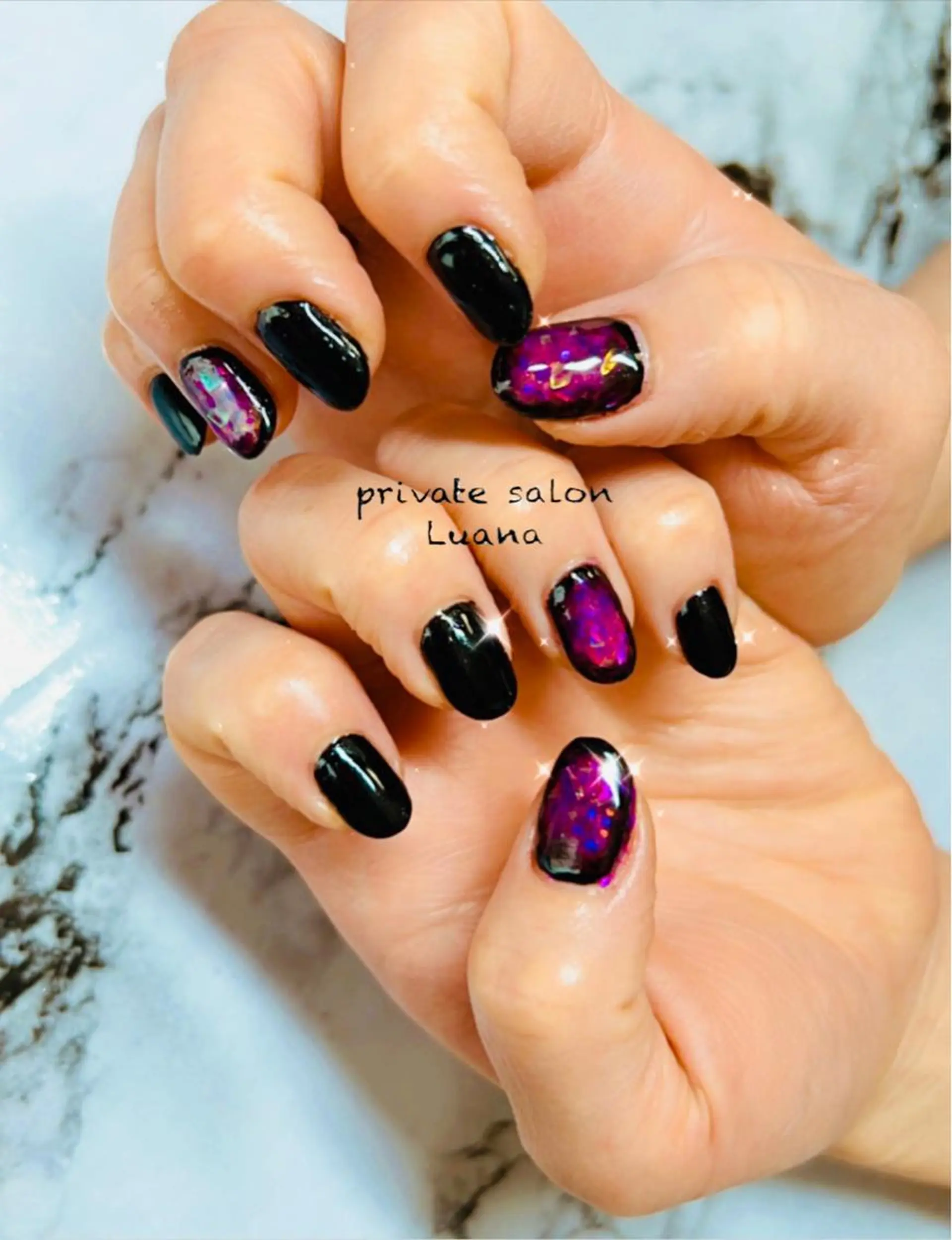 ネイル ハンドネイル 自宅ネイルサロン ルアナのネイルデザイン