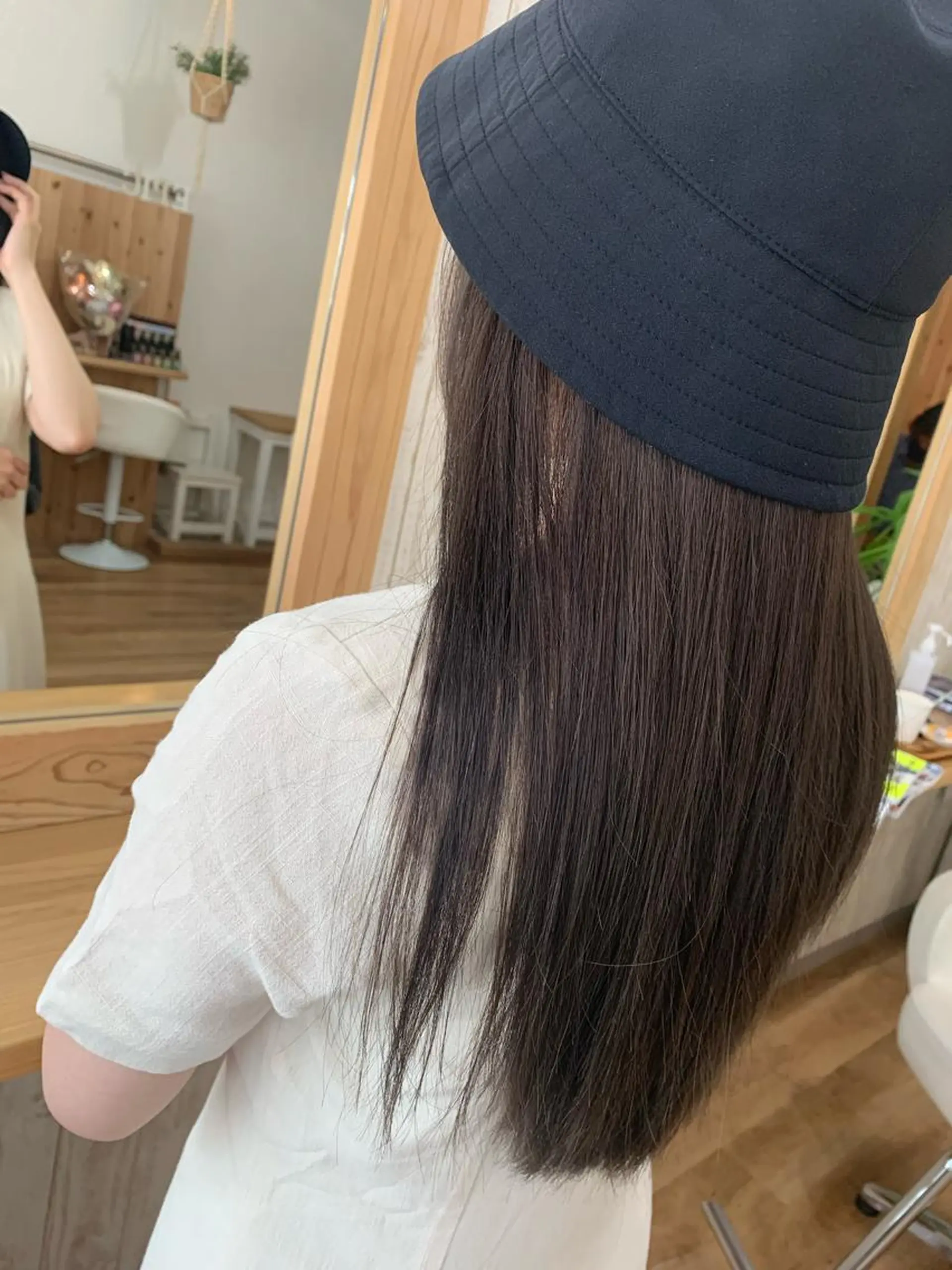 ロング カラー ラベンダーカラー ラベンダーグレー ロング ヘアカラー トリートメント Hair＆ＭakeEPIC所属・hair &make EPICRUMIのヘアスタイル