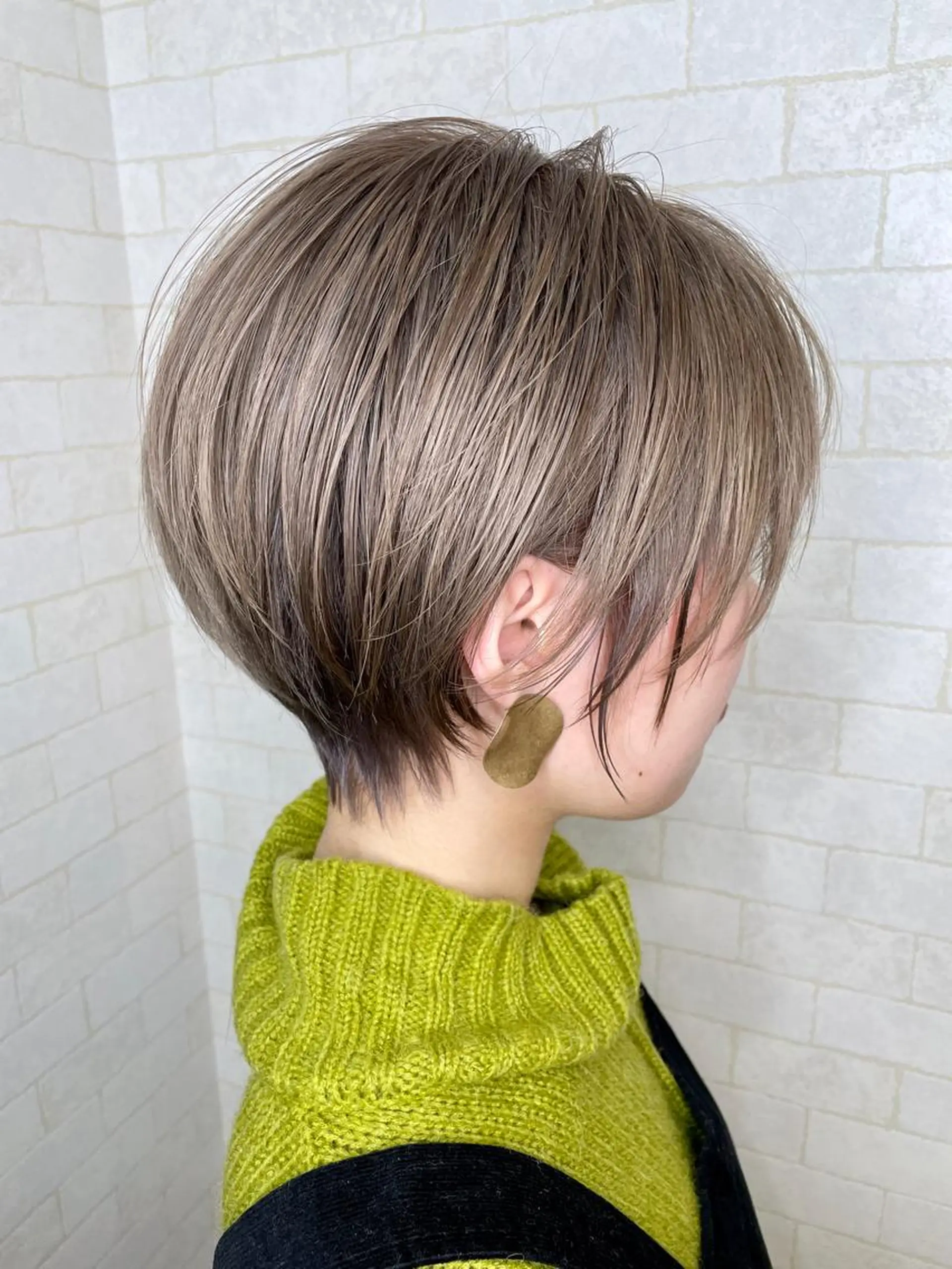 ショート カラー 神野 雅樹のヘアスタイル