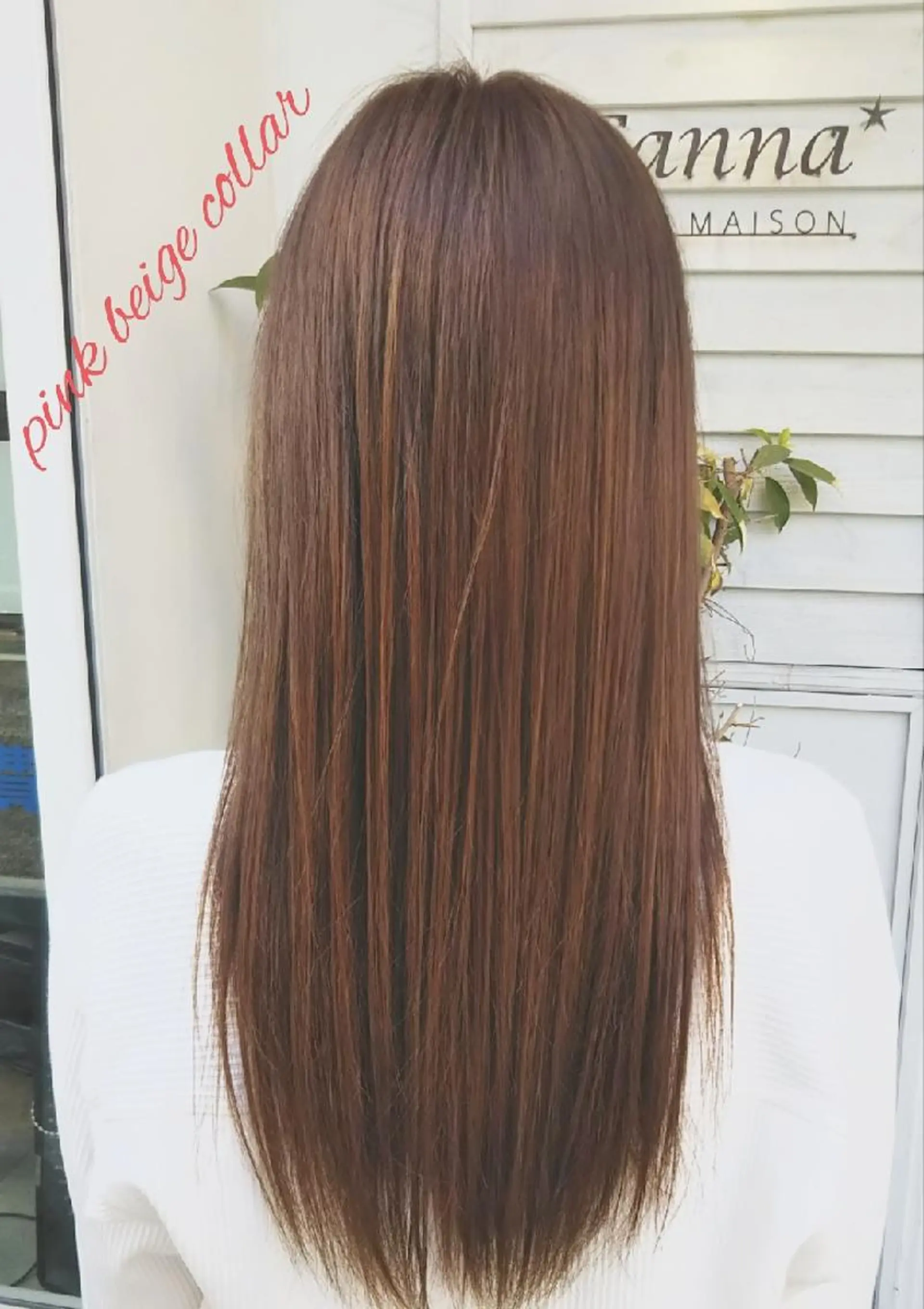 ロング カラー Culumi所属・Culumi クルミ 松井照雄/梅田茶屋町のヘアスタイル