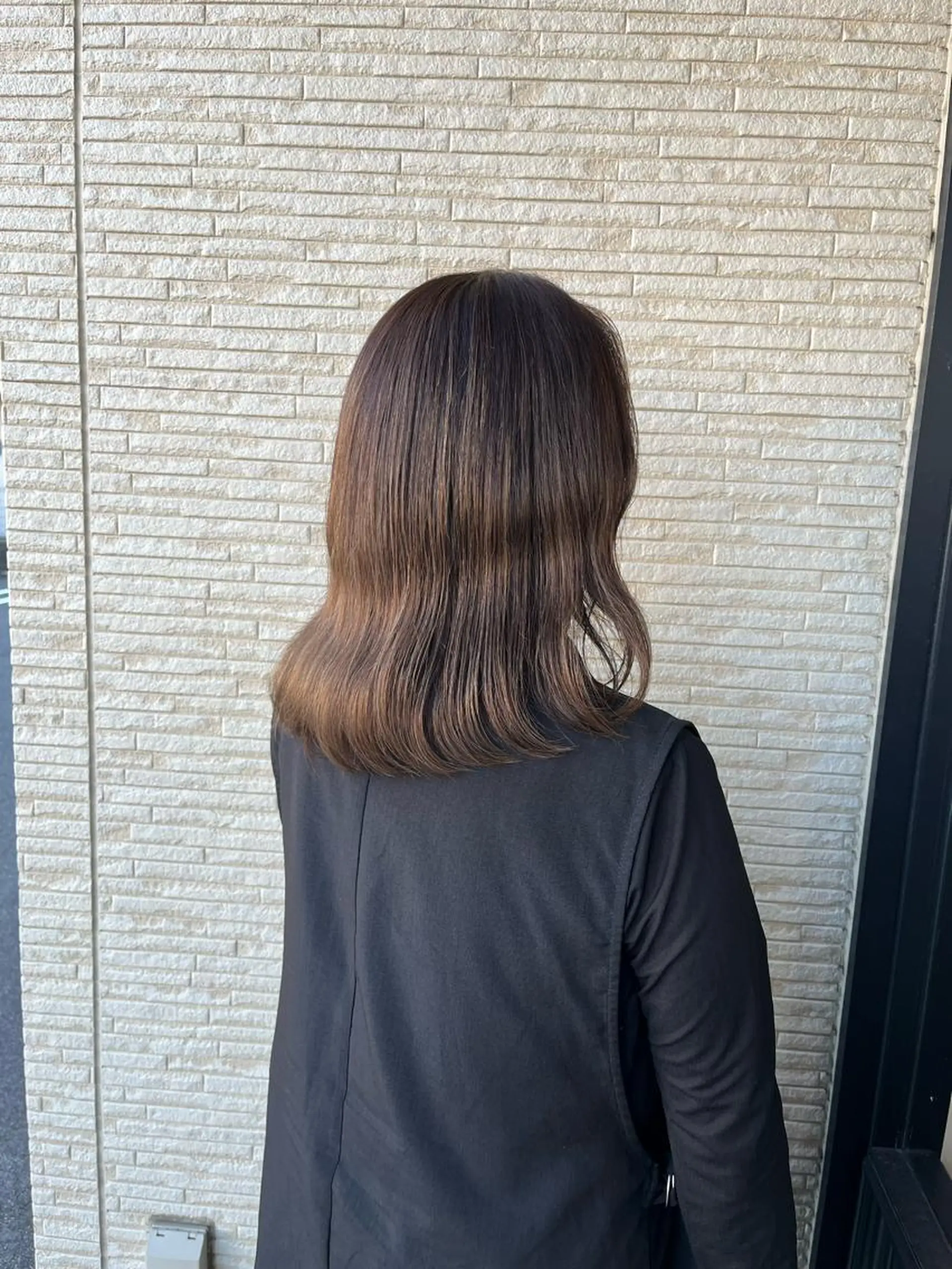 ミディアム 神谷 夏帆のヘアスタイル