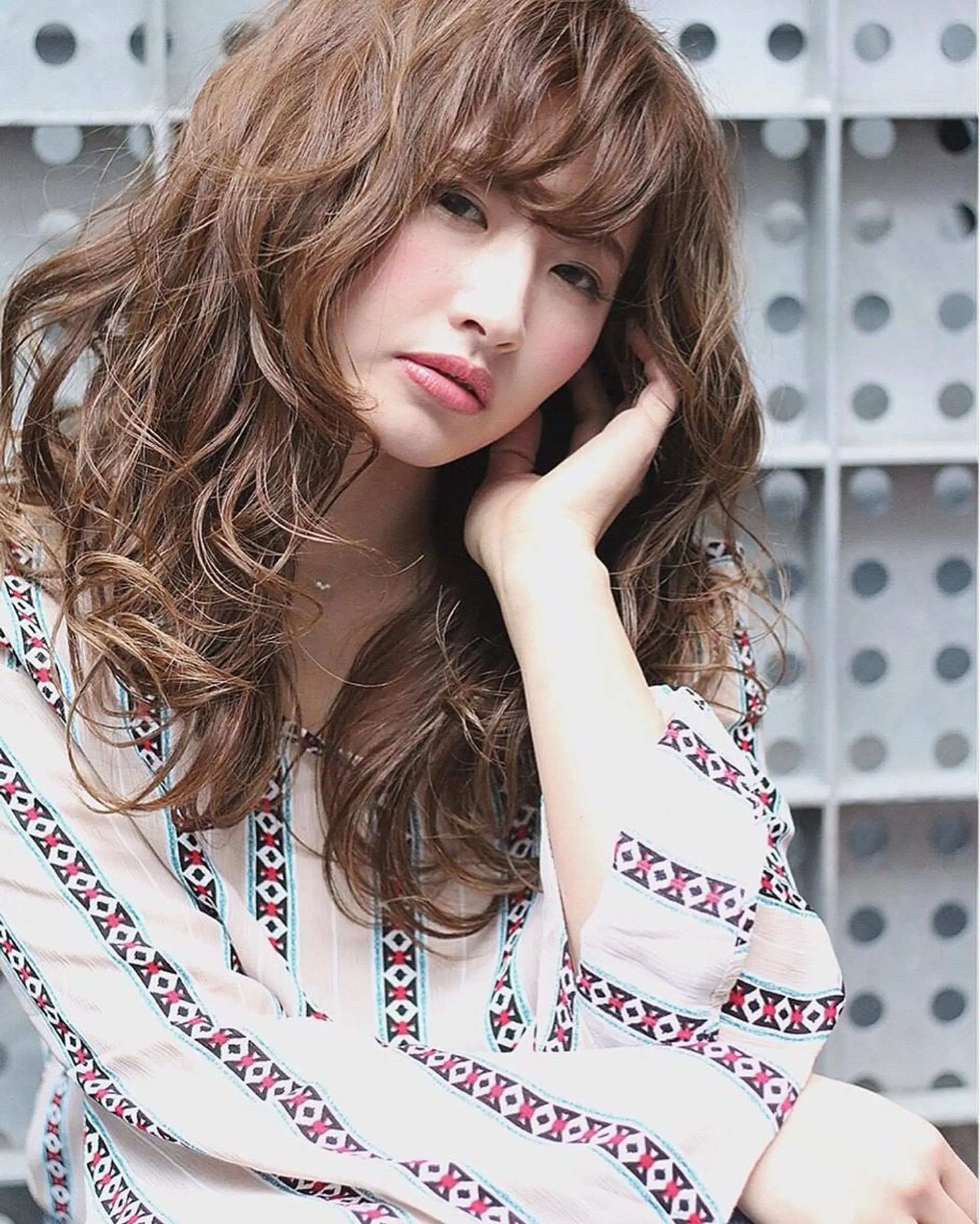 セミロング パーマ graxi'    グラシー所属・graxi' hairのヘアスタイル