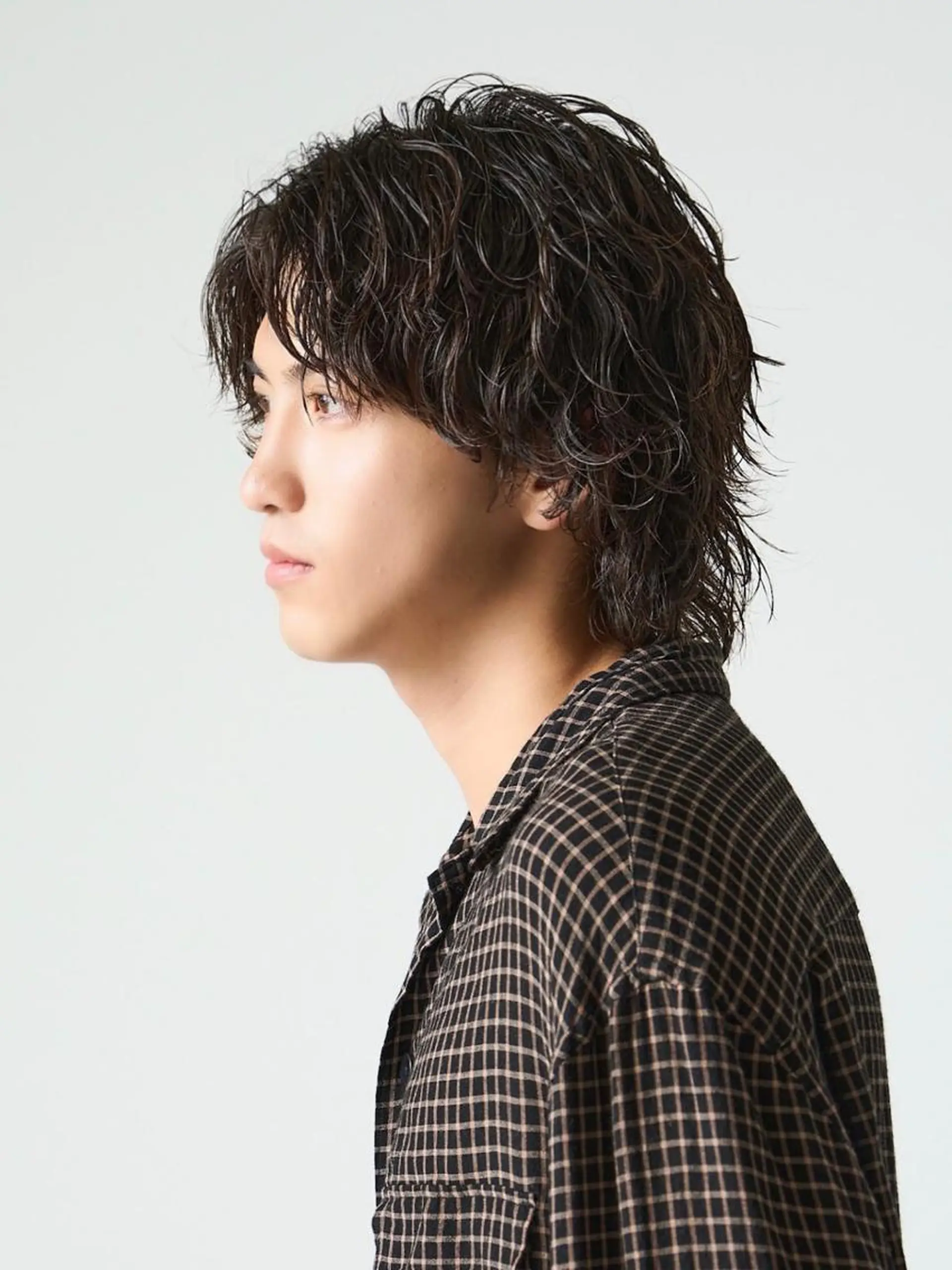 メンズ メンズパーマ 波巻きパーマ fifth リュウセイのヘアスタイル
