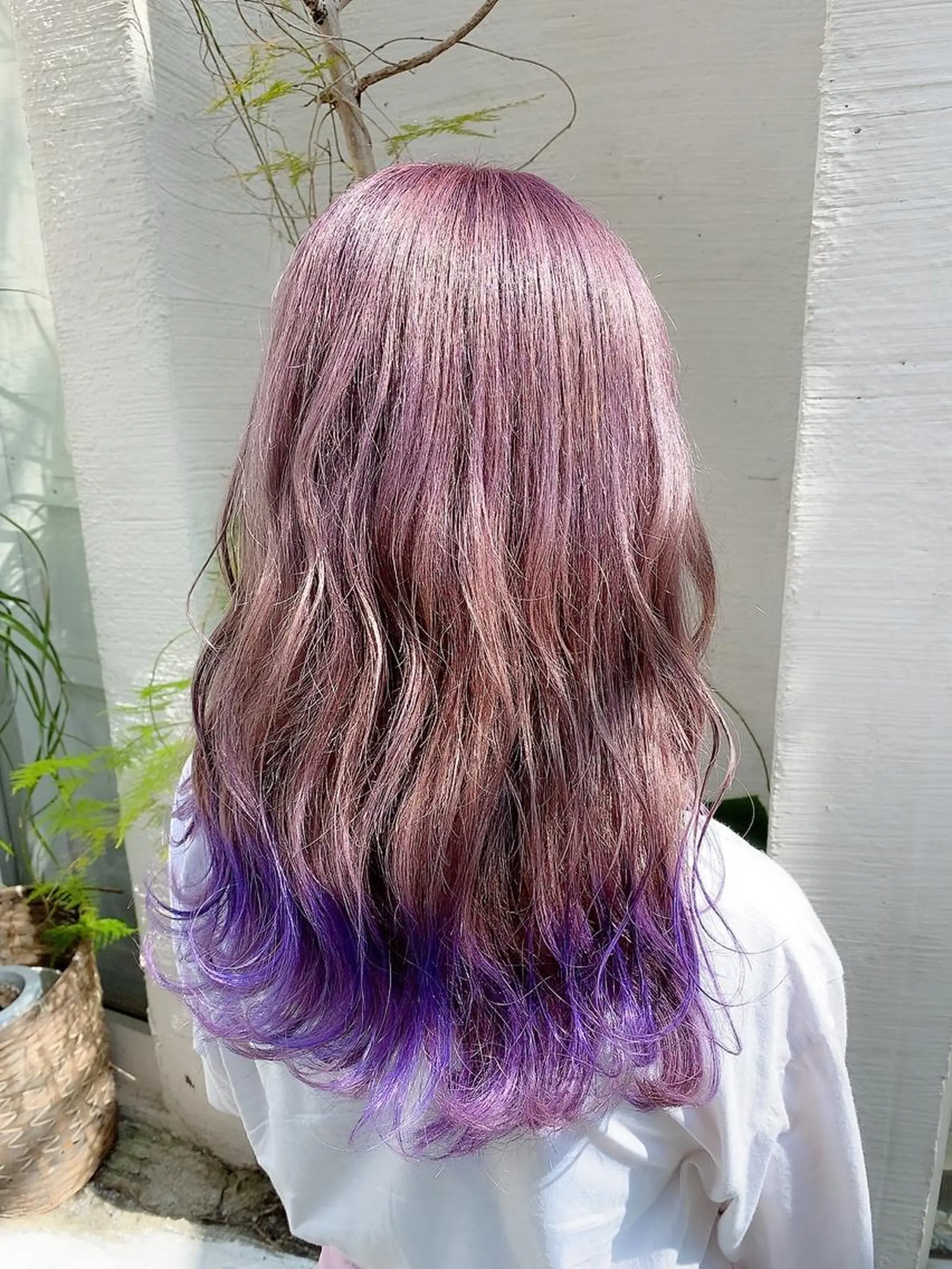 ロング カラー ブリーチ ヘアカラー uros.所属・メンズパーマ/ エクステ🌞セナのヘアスタイル