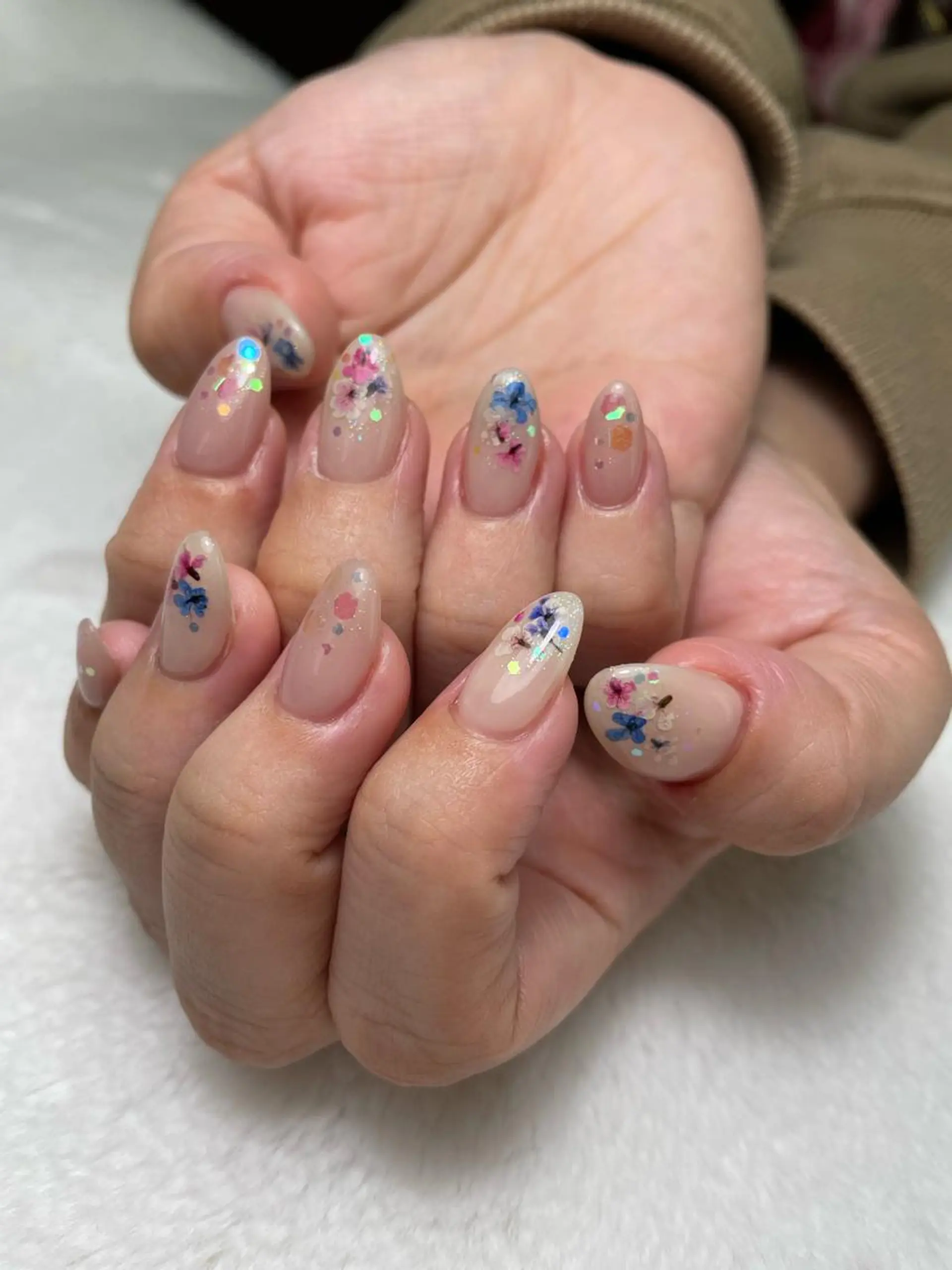 ネイル アートネイル フラワーネイル ハンドネイル kipinail 川﨑えりかのネイルデザイン