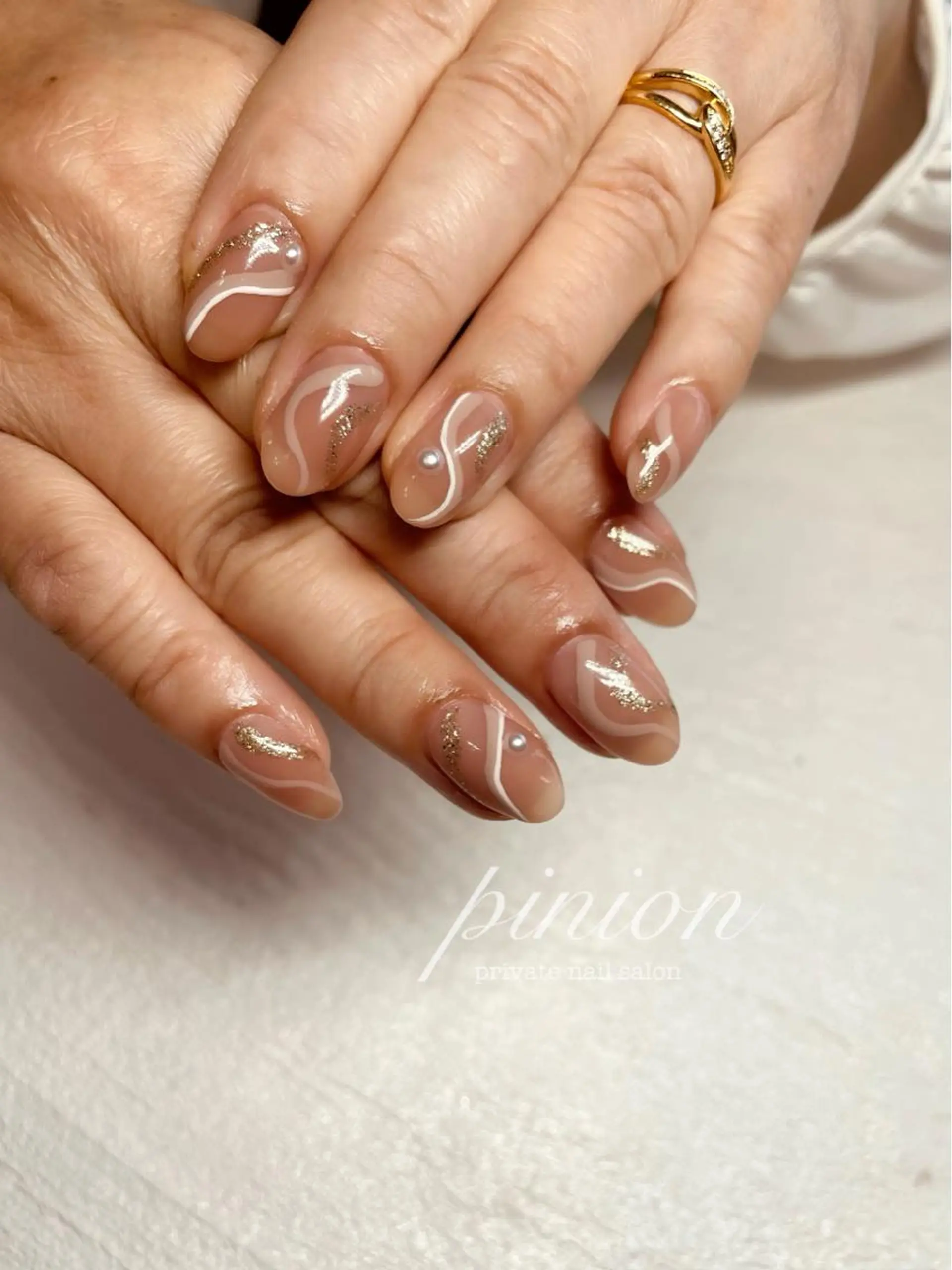 ネイル ハンドネイル chee.所属・nail salon pinionのネイルデザイン
